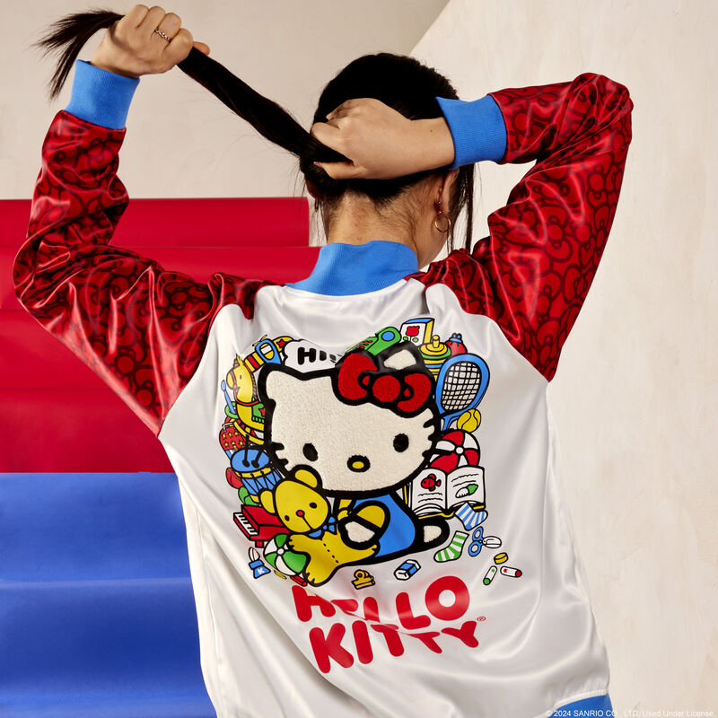 Hello Kitty x Loungefly 50th Anniversary Classic Unisex Jacket - Image 2