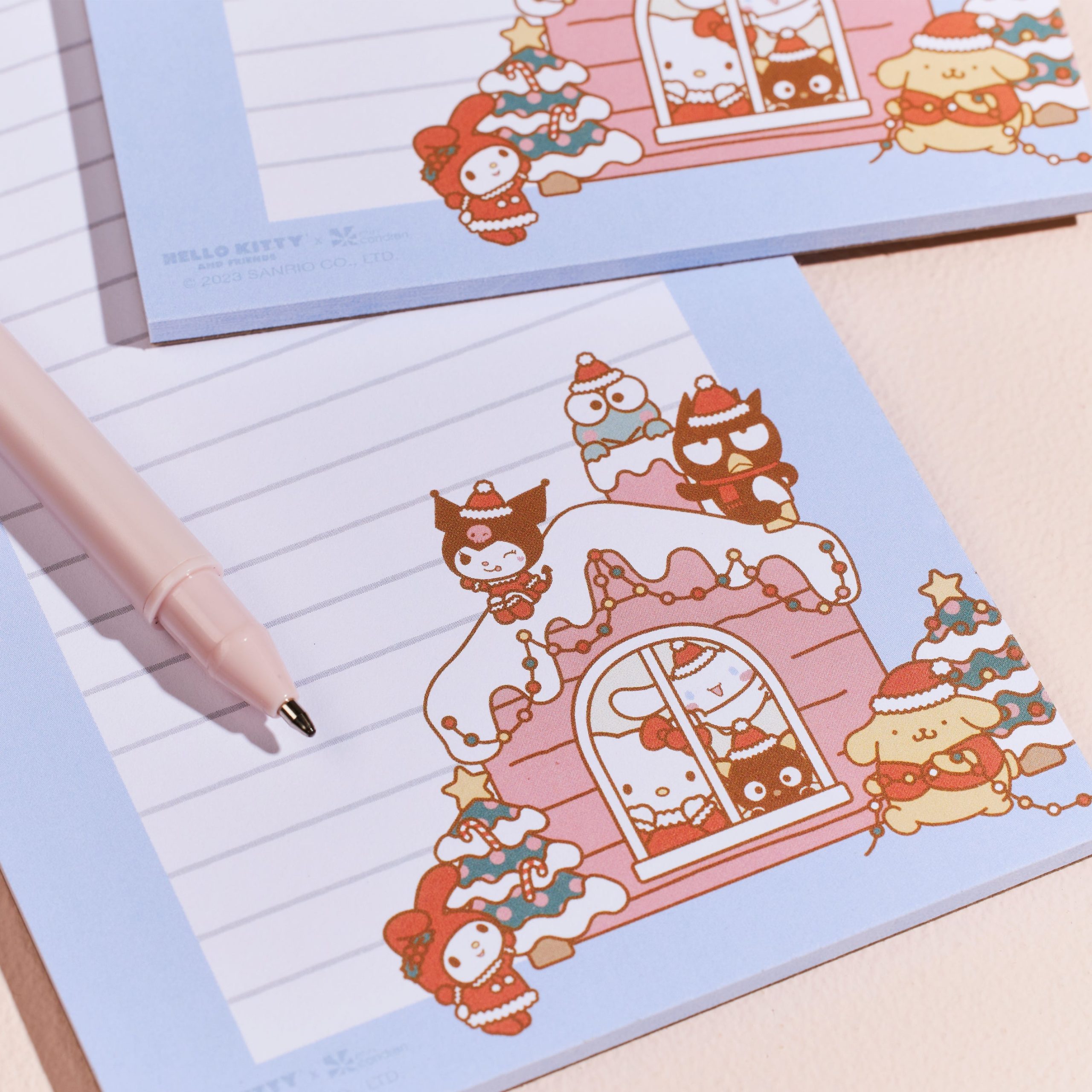 Hello Kitty and Friends x Erin Condren Holiday List Notepad 2-Piece Set - Image 4