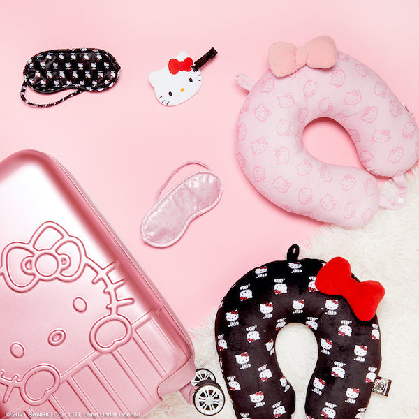 Hello Kitty x FUL Black Neck Pillow - Image 4