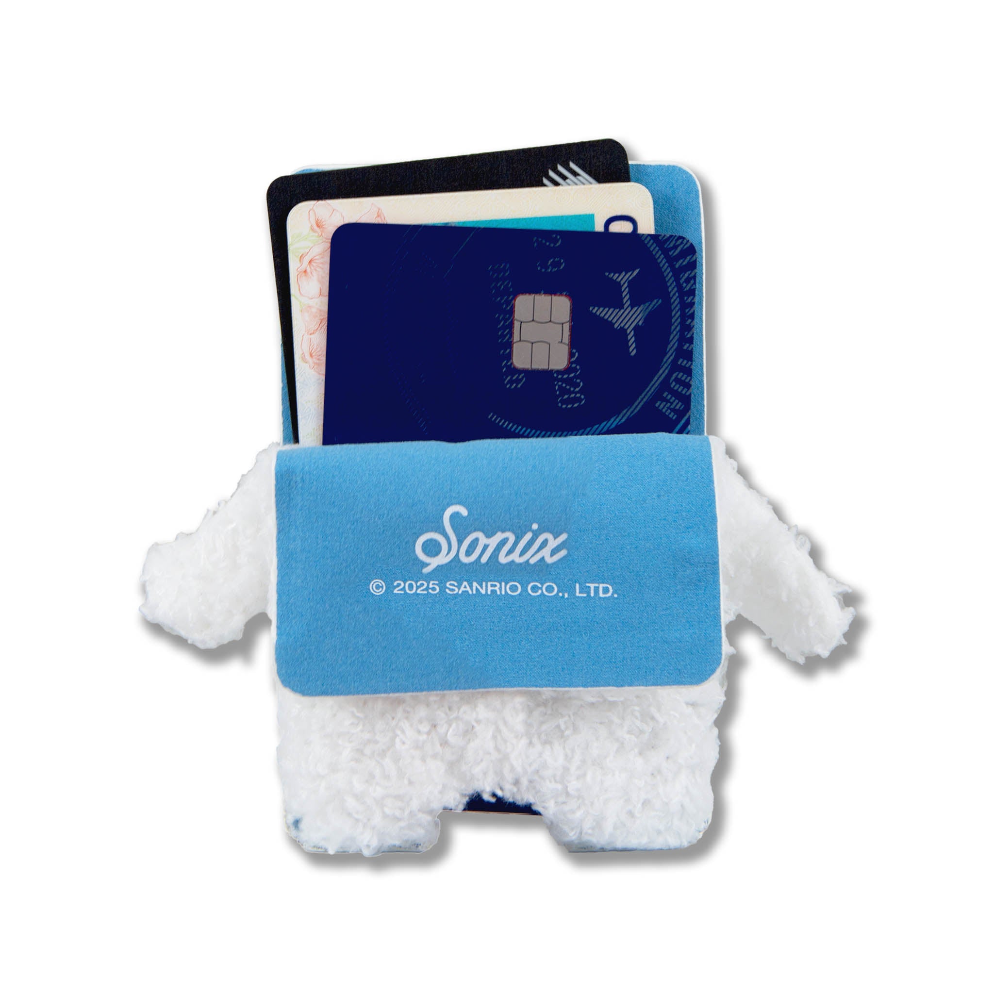 Cinnamoroll x Sonix Magnetic Plush Wallet - Image 4