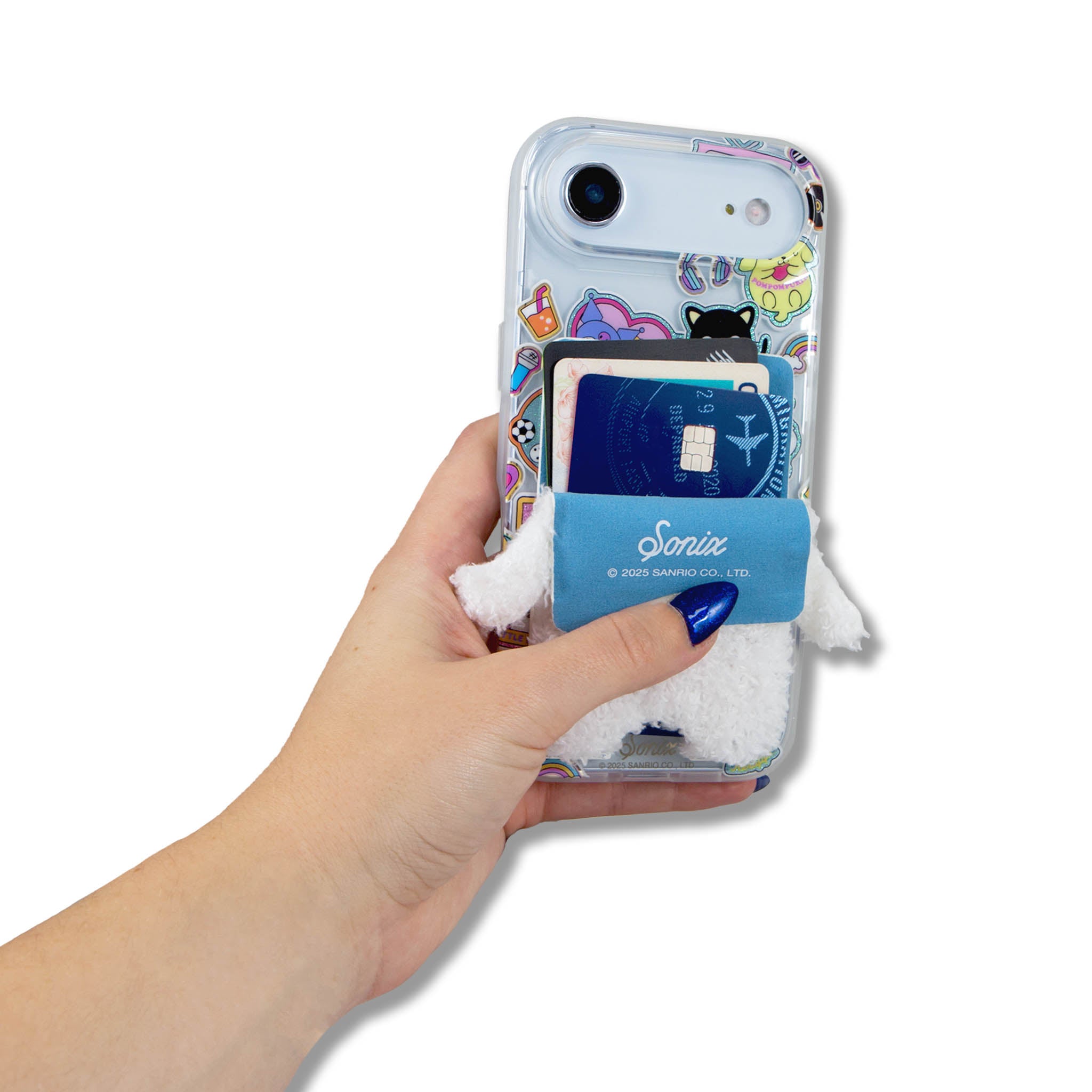 Cinnamoroll x Sonix Magnetic Plush Wallet - Image 5