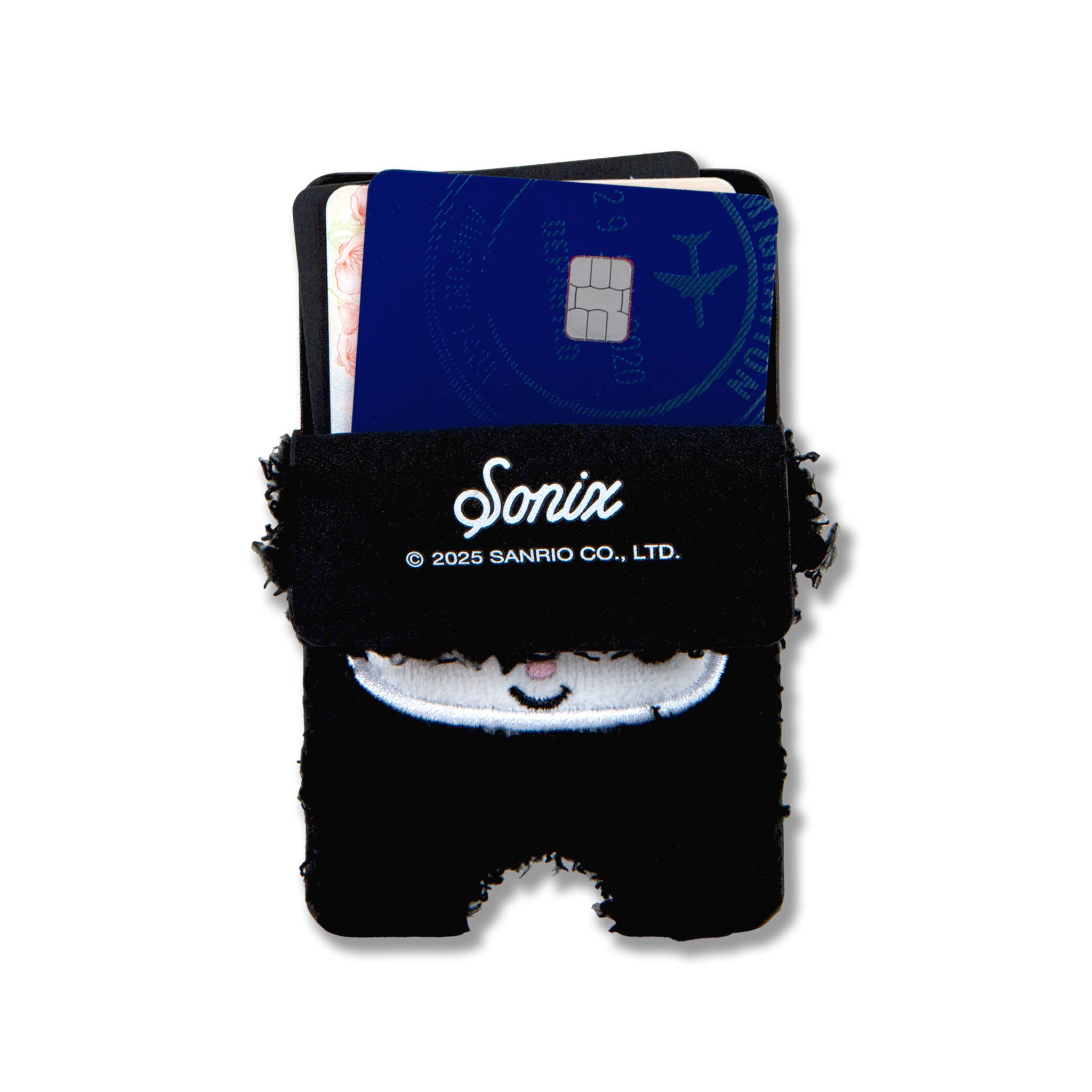 Kuromi x Sonix Magnetic Plush Wallet - Image 4