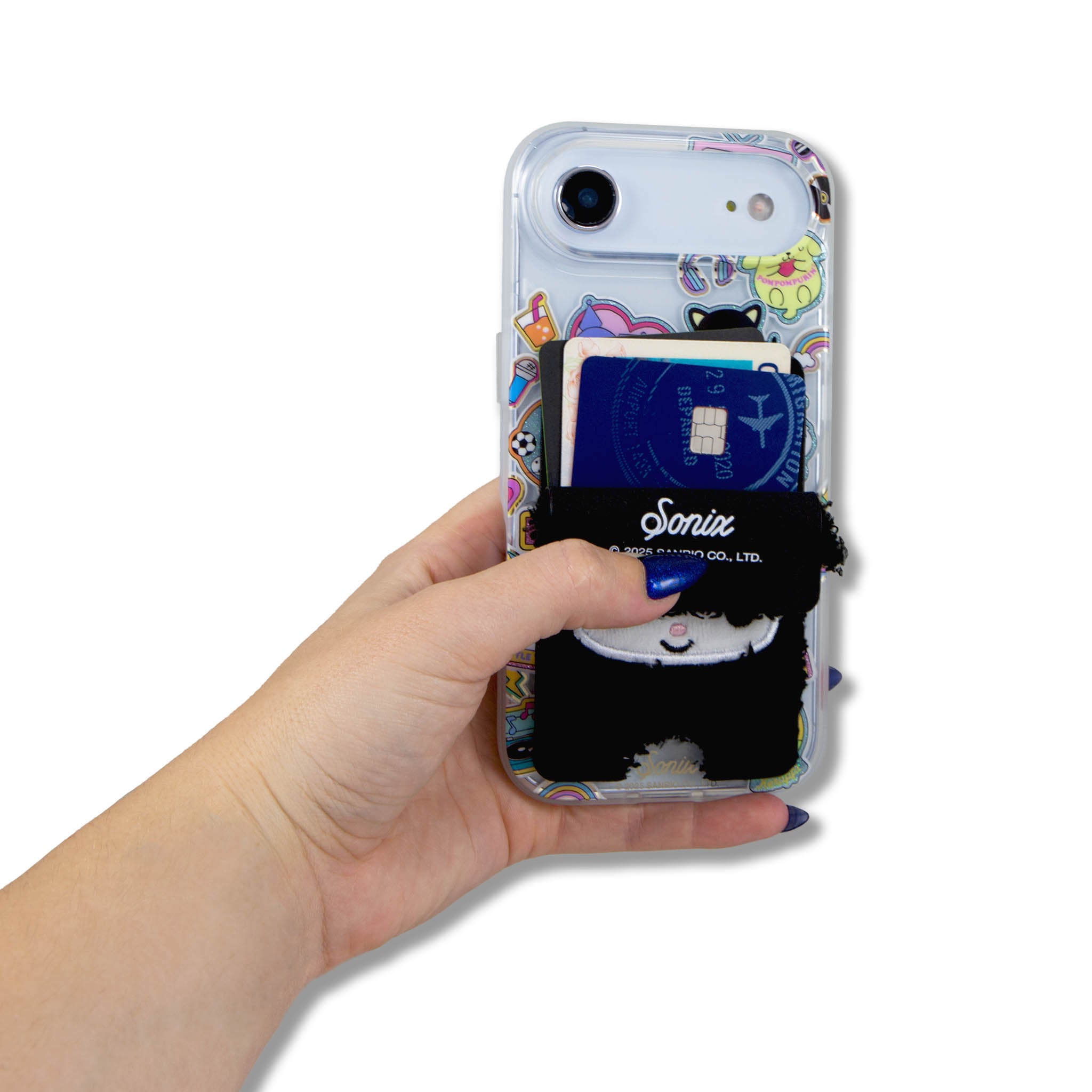 Kuromi x Sonix Magnetic Plush Wallet - Image 5