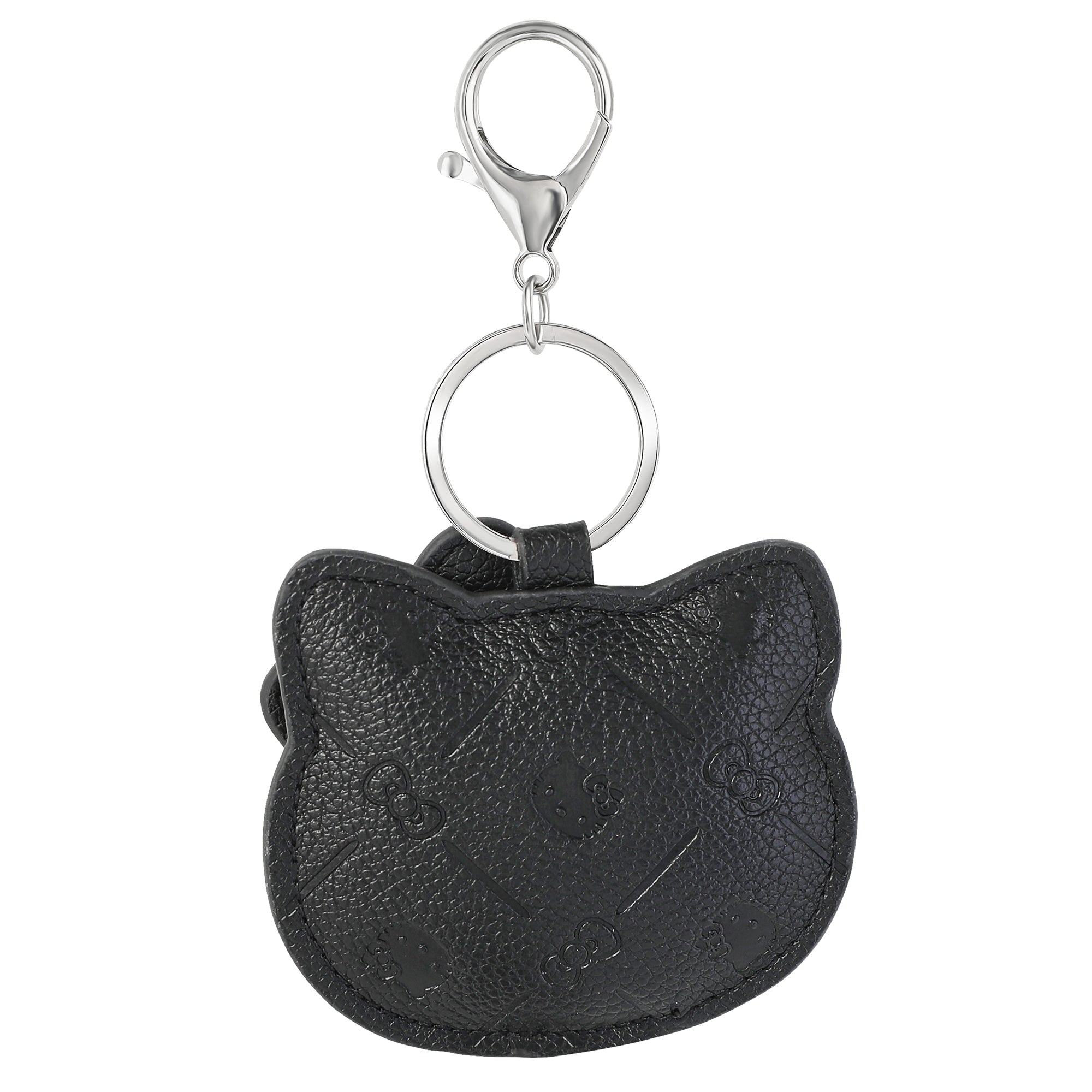 Hello Kitty Debossed Keychain (Black) - Image 3
