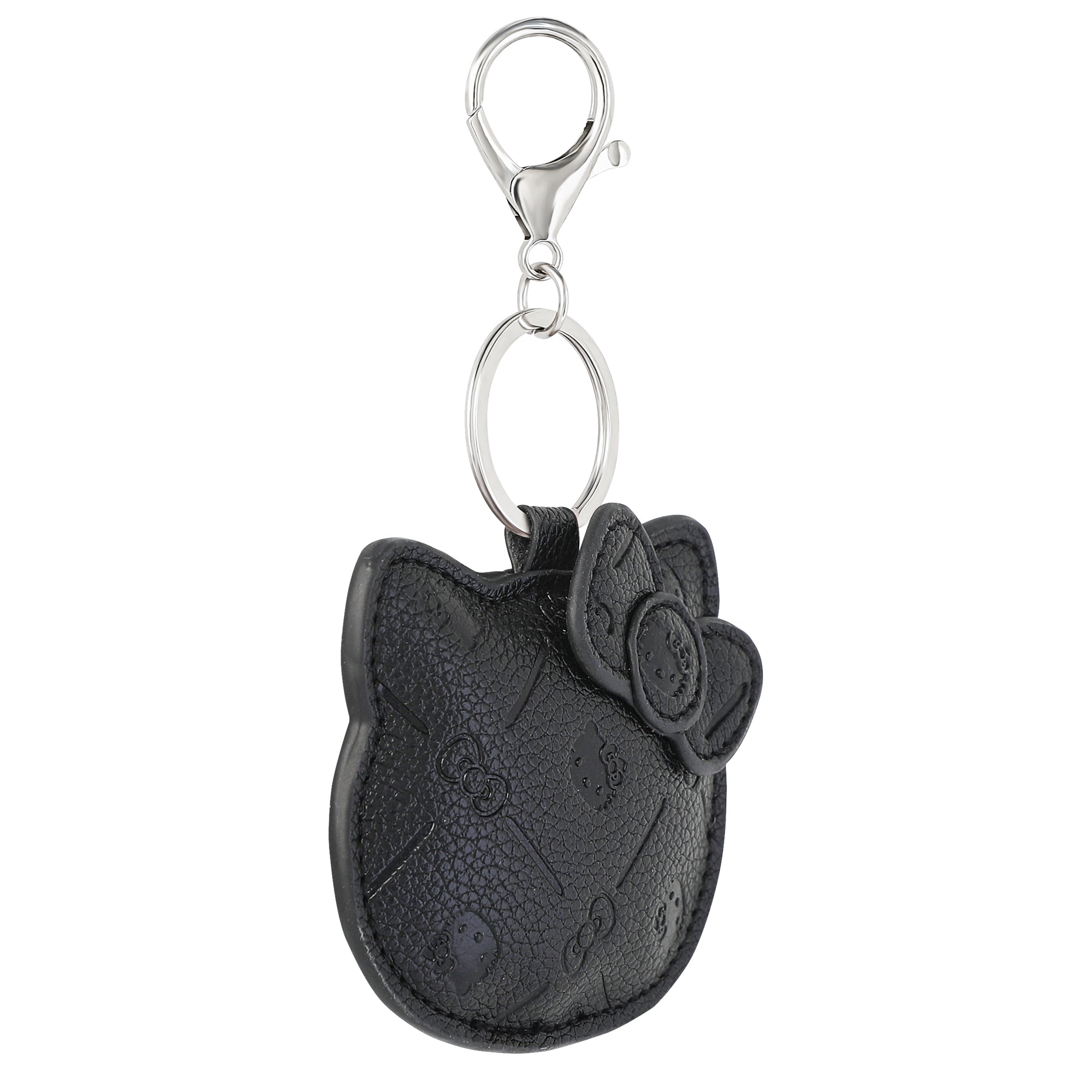Hello Kitty Debossed Keychain (Black) - Image 4