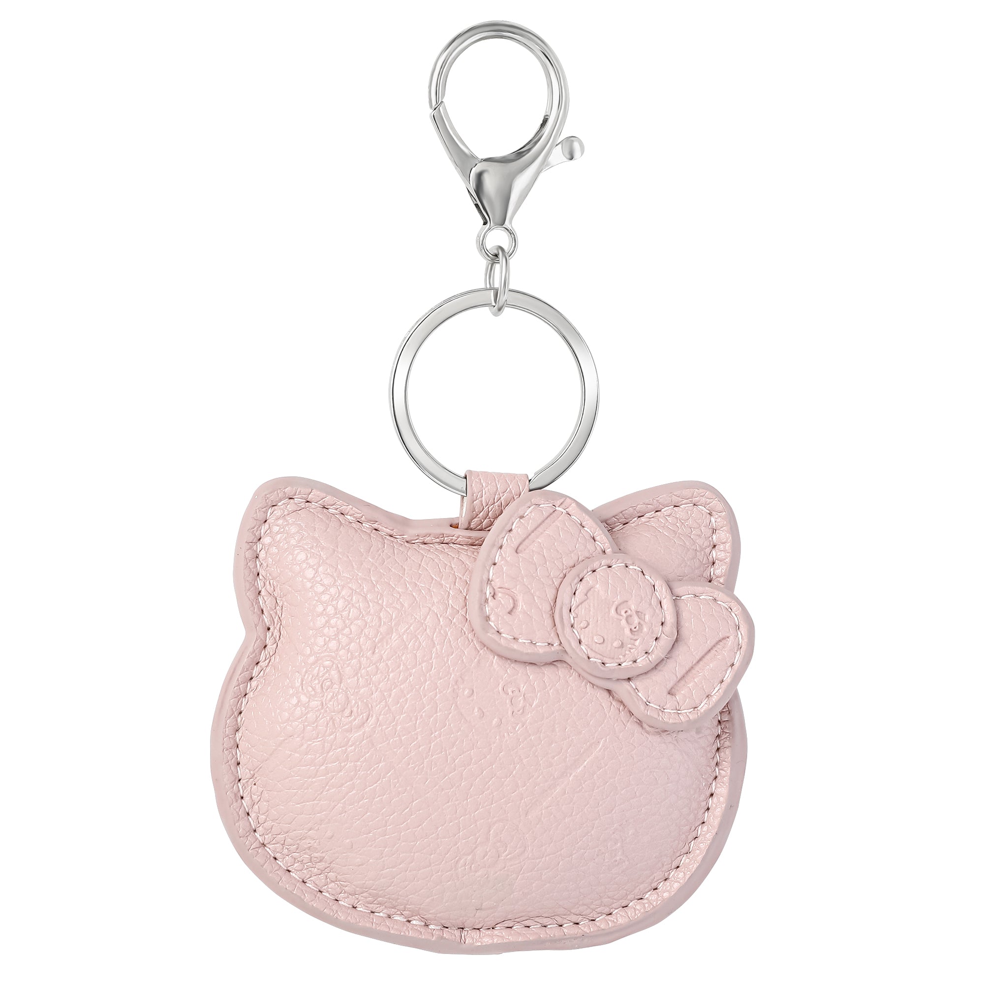 Hello Kitty Debossed Keychain (Pink)