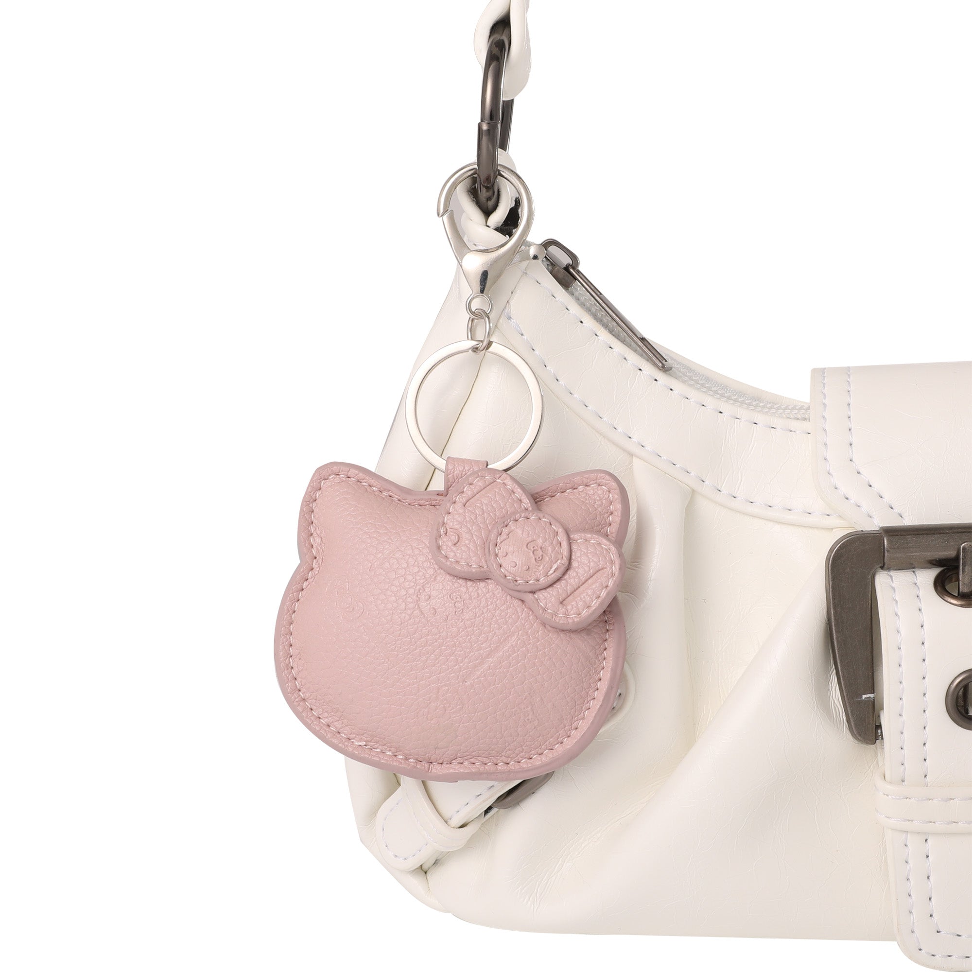 Hello Kitty Debossed Keychain (Pink) - Image 2