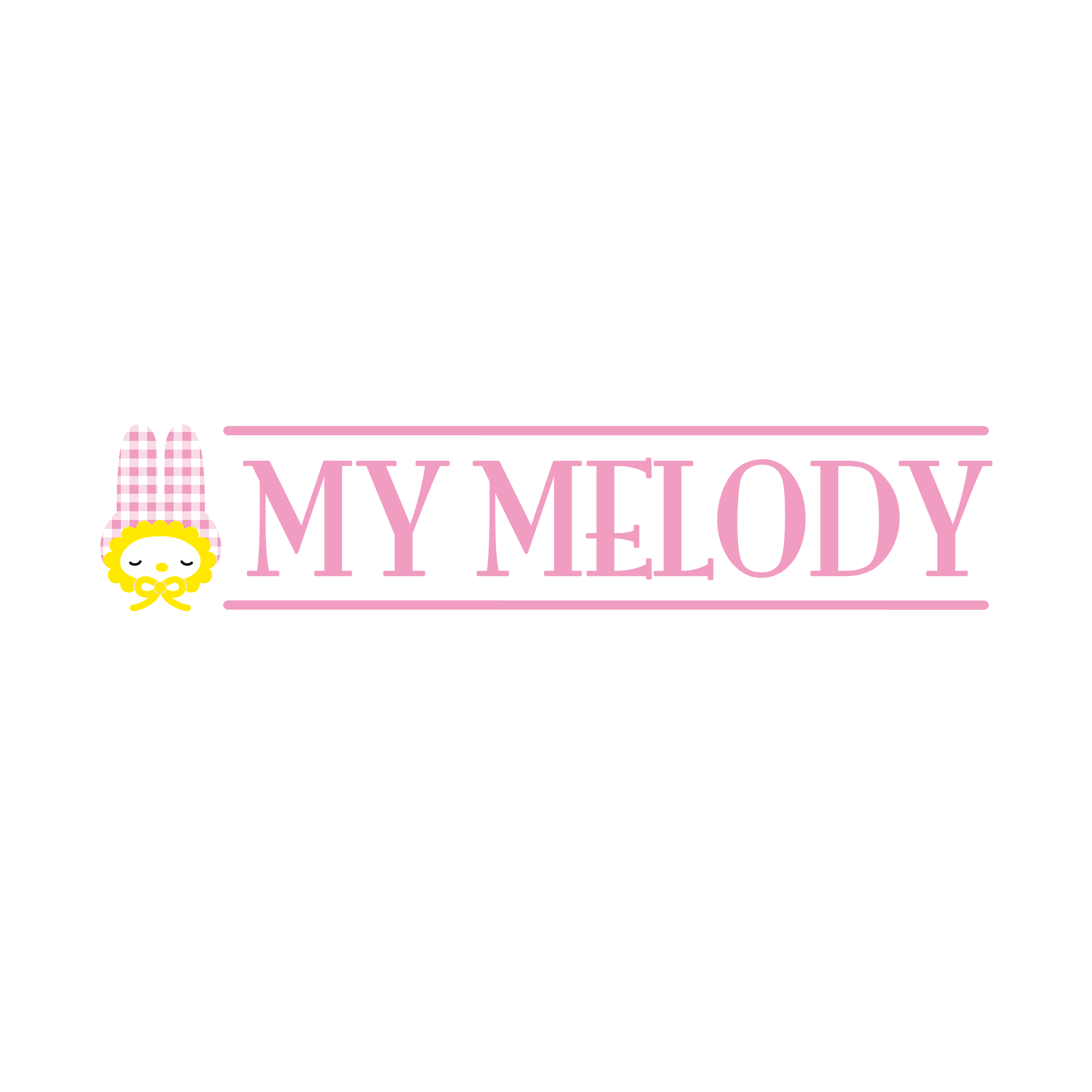 My Melody Gingham Logo Tee - Image 2