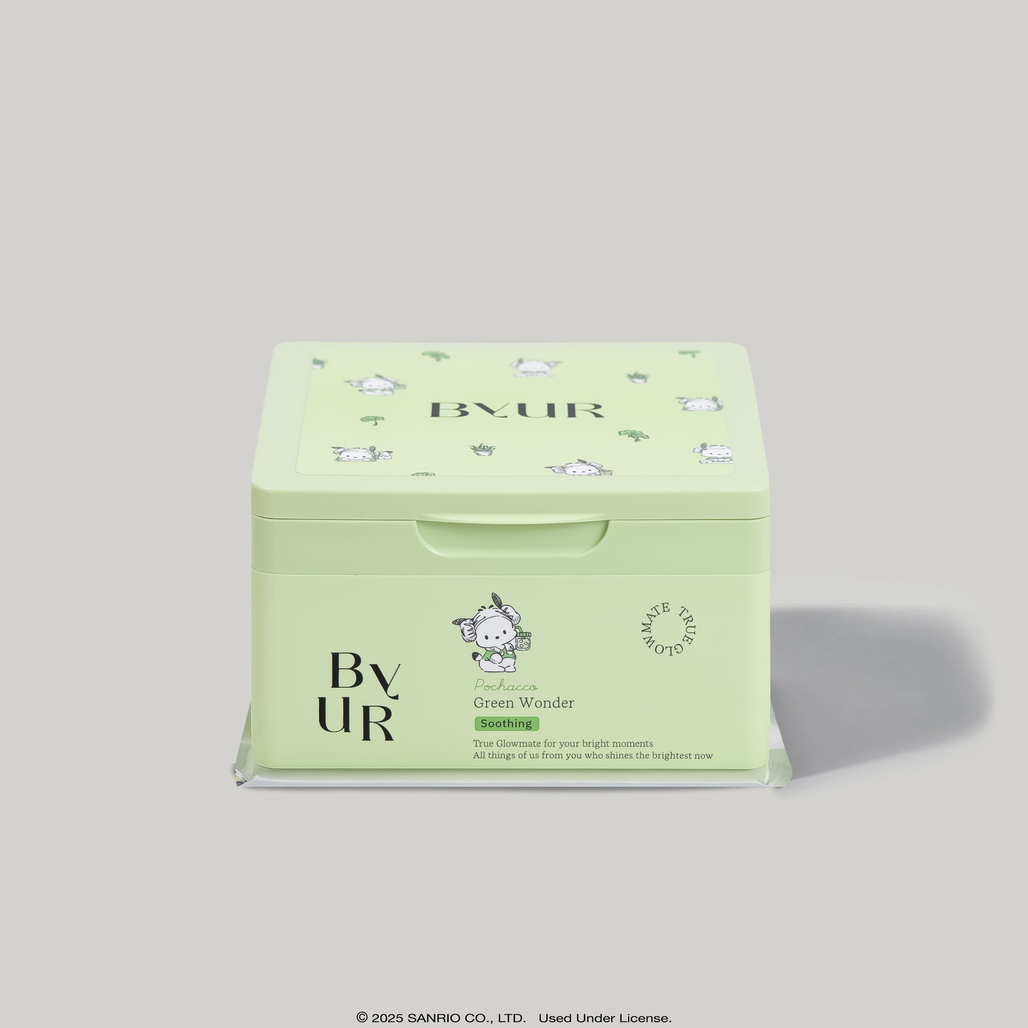 Pochacco x ByUR Green Wonder Daily Aqua Serum Mask (Sanrio K-Spa Edition)
