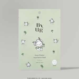 Pochacco x ByUR Green Wonder Aqua Serum Mask (Sanrio K-Spa Edition)