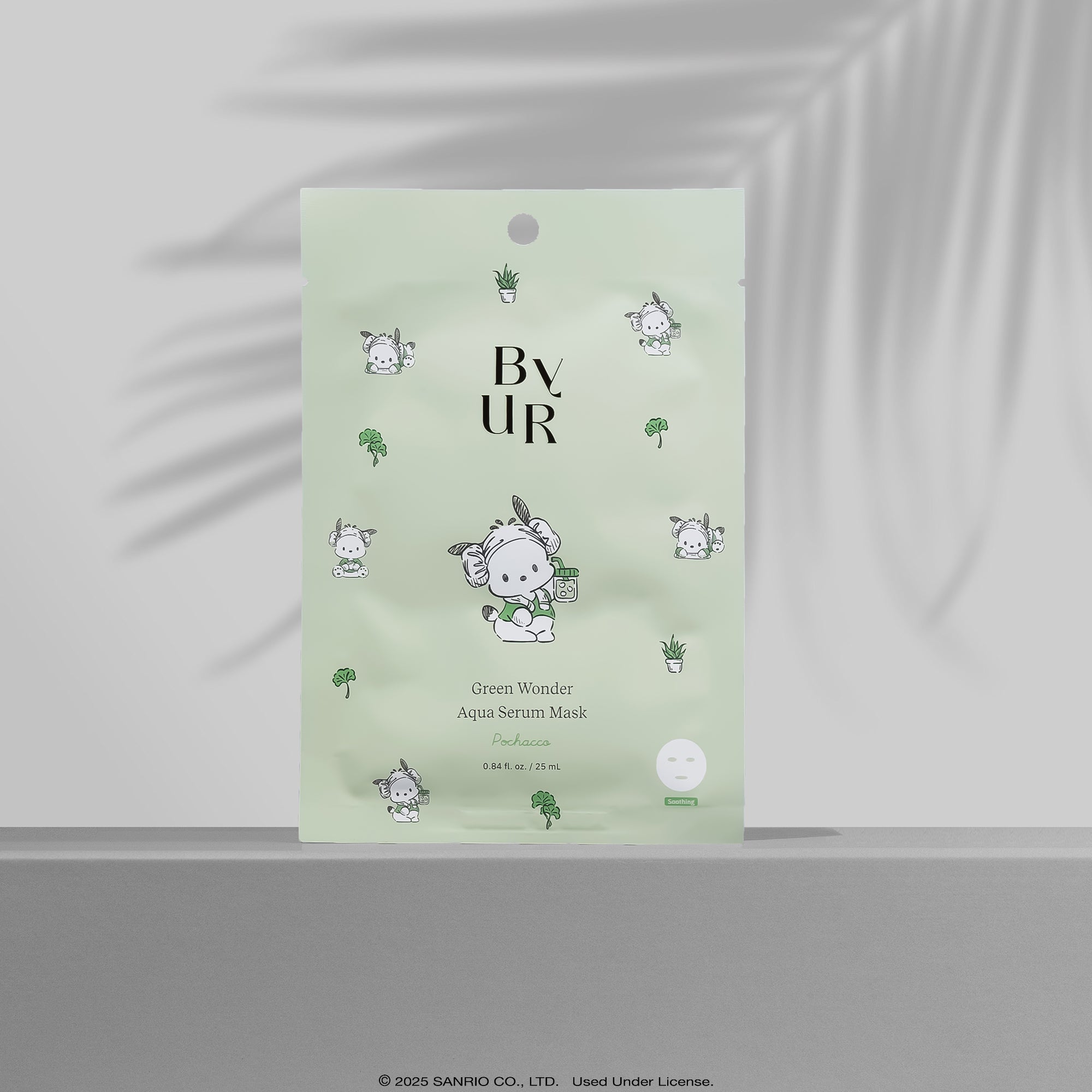 Pochacco x ByUR Green Wonder Aqua Serum Mask (Sanrio K-Spa Edition) - Image 5