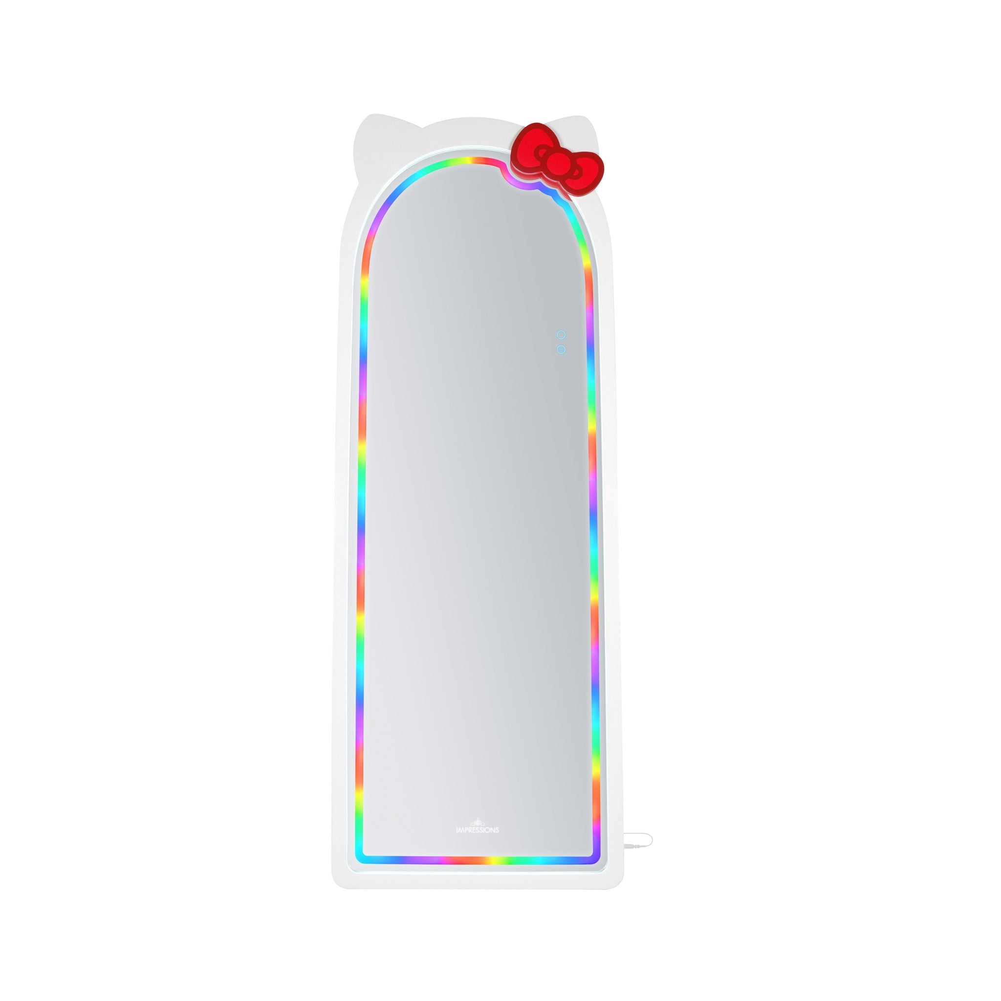 Hello Kitty x Impressions Vanity Arch RGB Full Length Mirror - Image 2