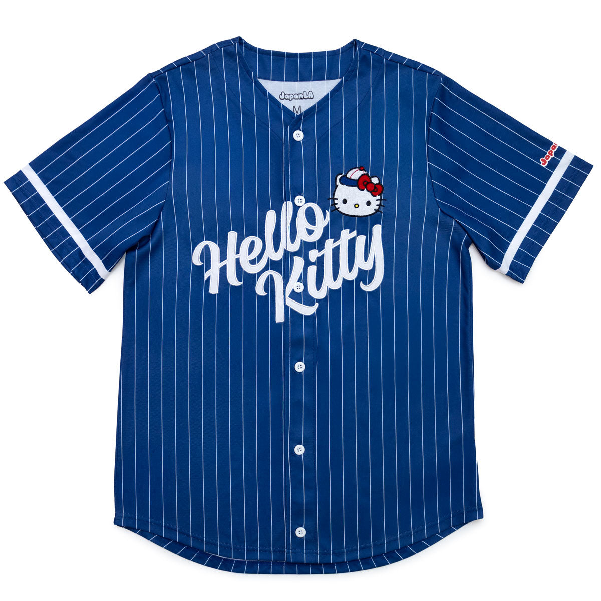 Hello Kitty x JapanLA Baseball Jersey (Blue) - Image 4