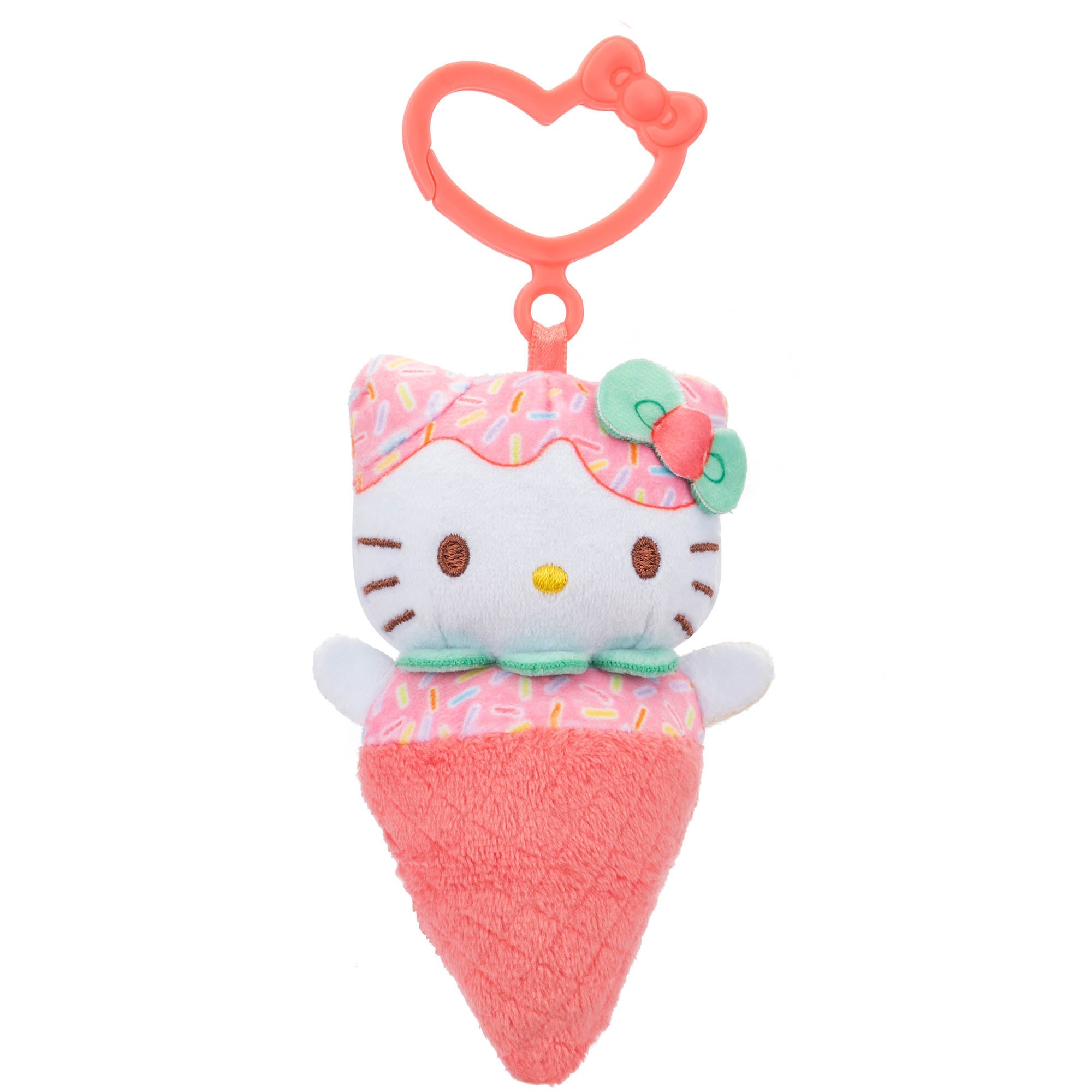 Hello Kitty and Friends 4-pc Ice Cream Plush Mascot Keychain Set - Image 3