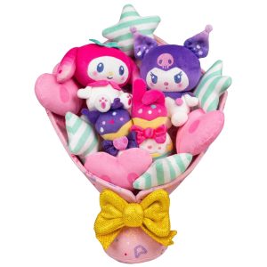 My Melody & Kuromi 12 Anniversary Plush Bouquet