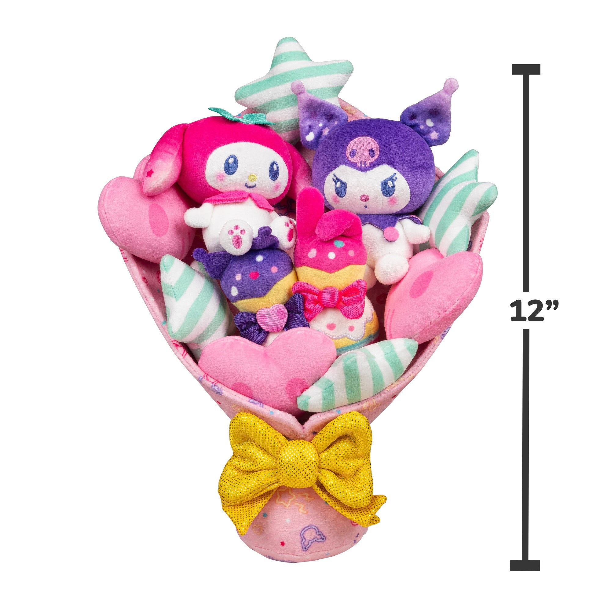 My Melody & Kuromi 12 Anniversary Plush Bouquet - Image 10