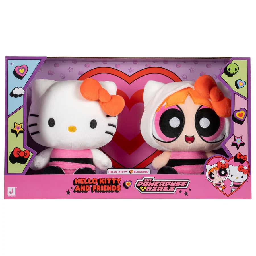 Hello Kitty and Friends x Powerpuff Girls 8 Plush Set
