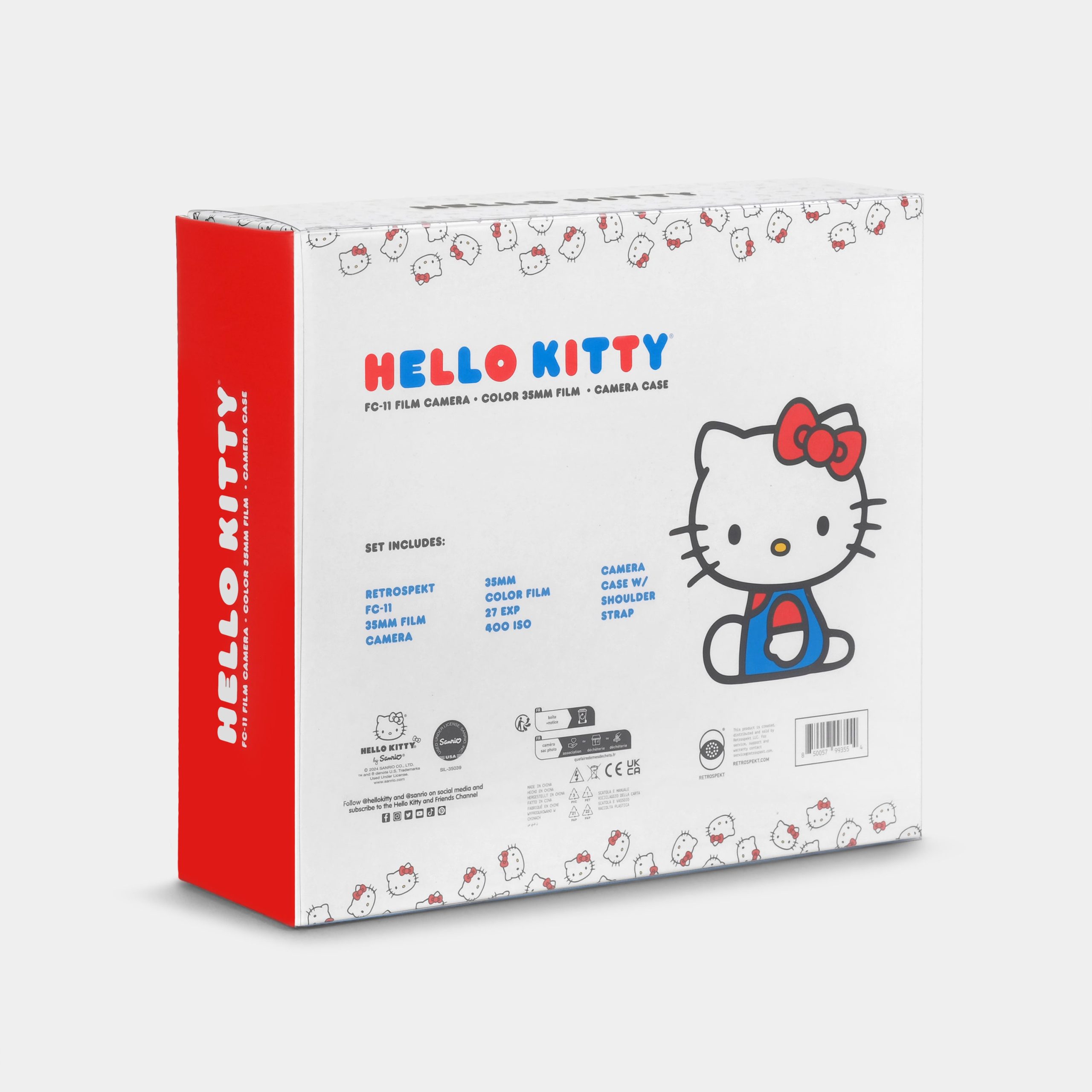 Hello Kitty Classic FC-11 35mm Camera. Bag and Film Gift Set - Image 3