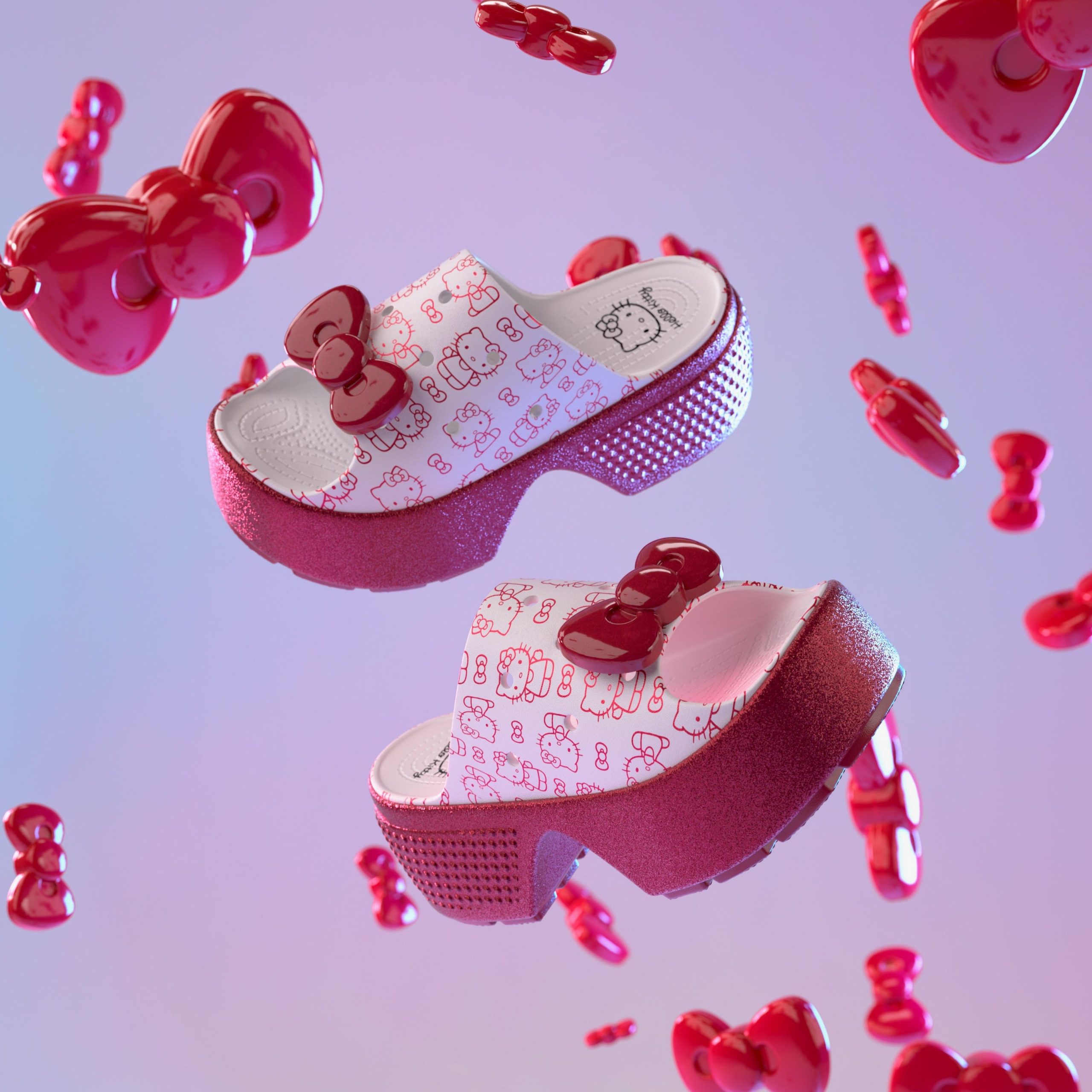 Hello Kitty x Crocs Adult Stomp Slide - Image 2