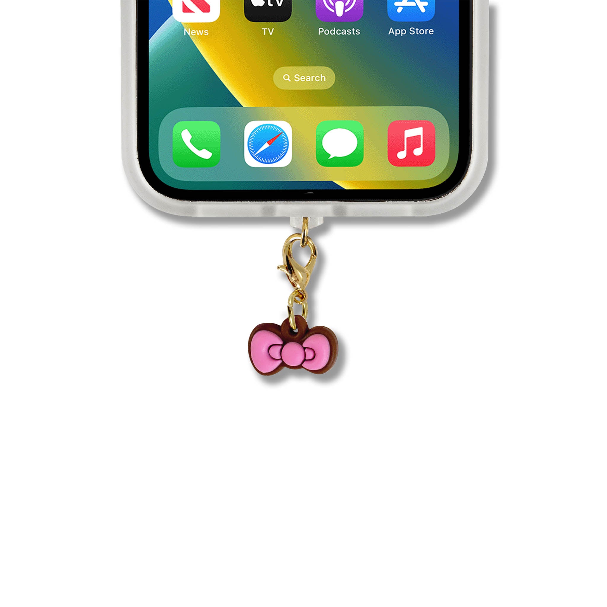 Hello Kitty x Sonix Pink Bows Charging Port 3-Pc Charms Set - Image 3