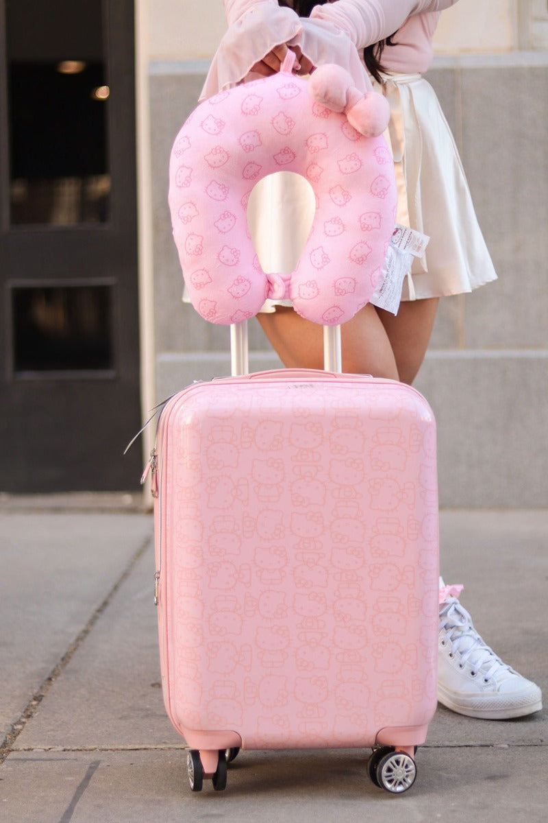 Hello Kitty x FUL 22 Pose Hardshell Luggage (Pink) - Image 8