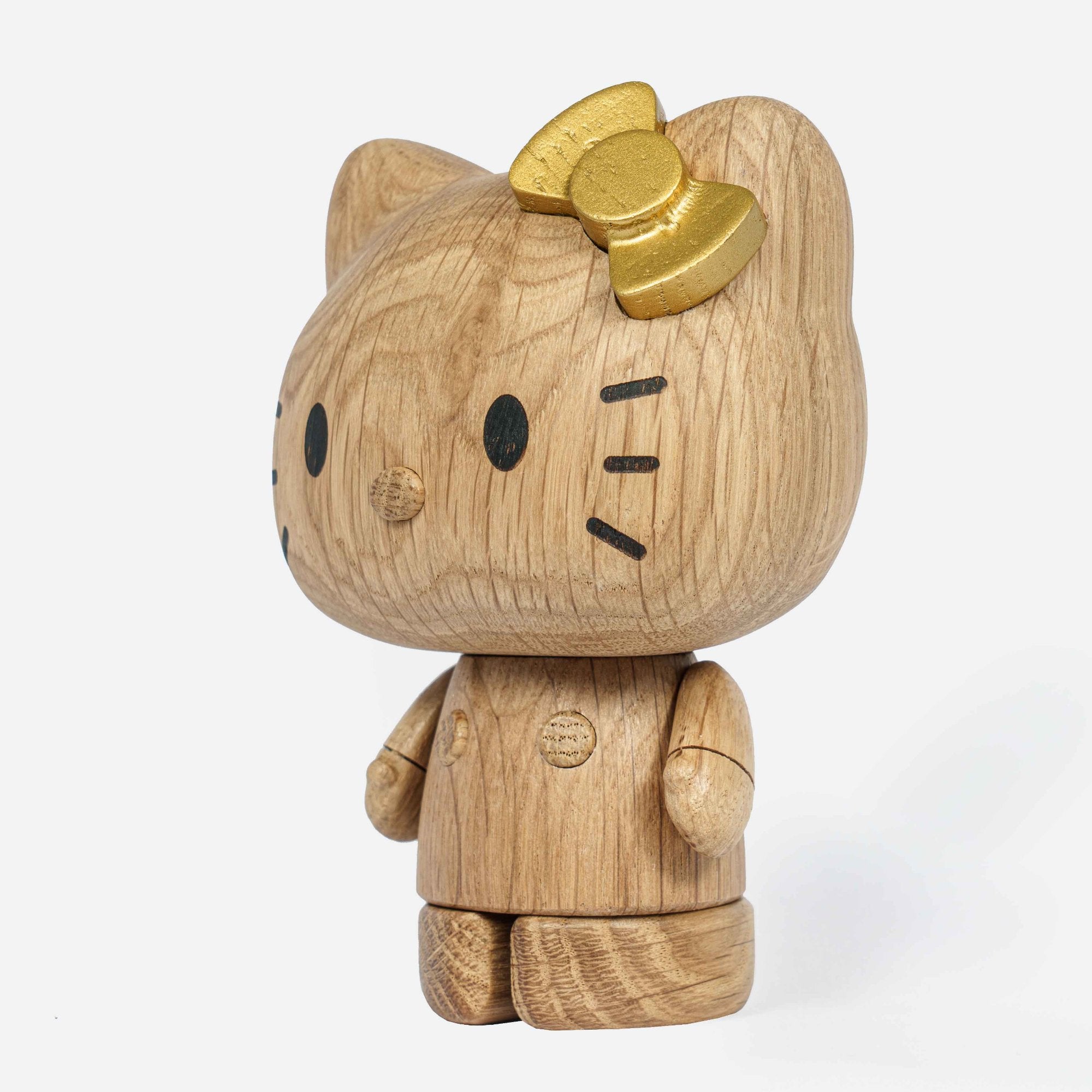 Hello Kitty x Boyhood Limited Edition Oak Figurine (50th Anniversary) - Image 3