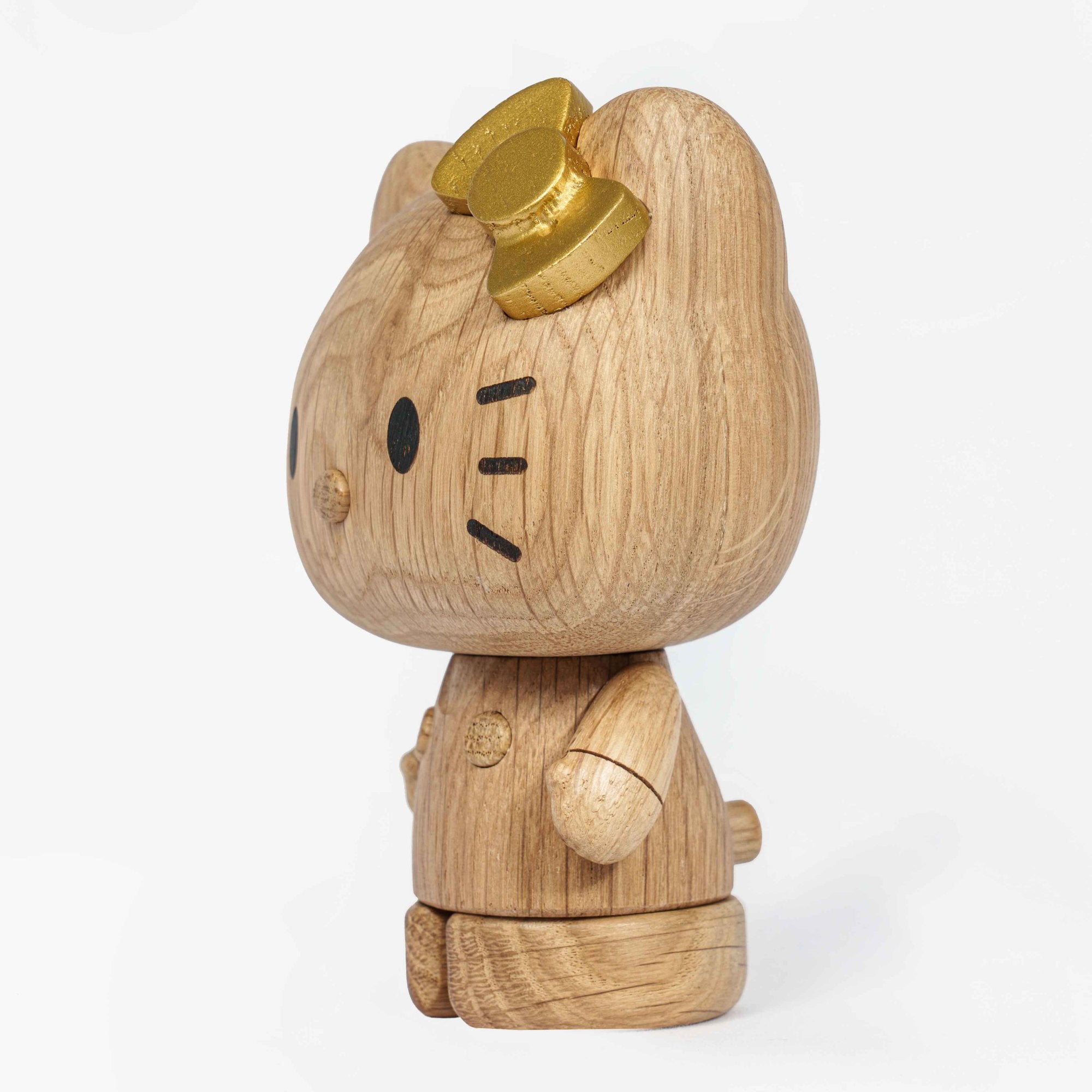 Hello Kitty x Boyhood Limited Edition Oak Figurine (50th Anniversary) - Image 4
