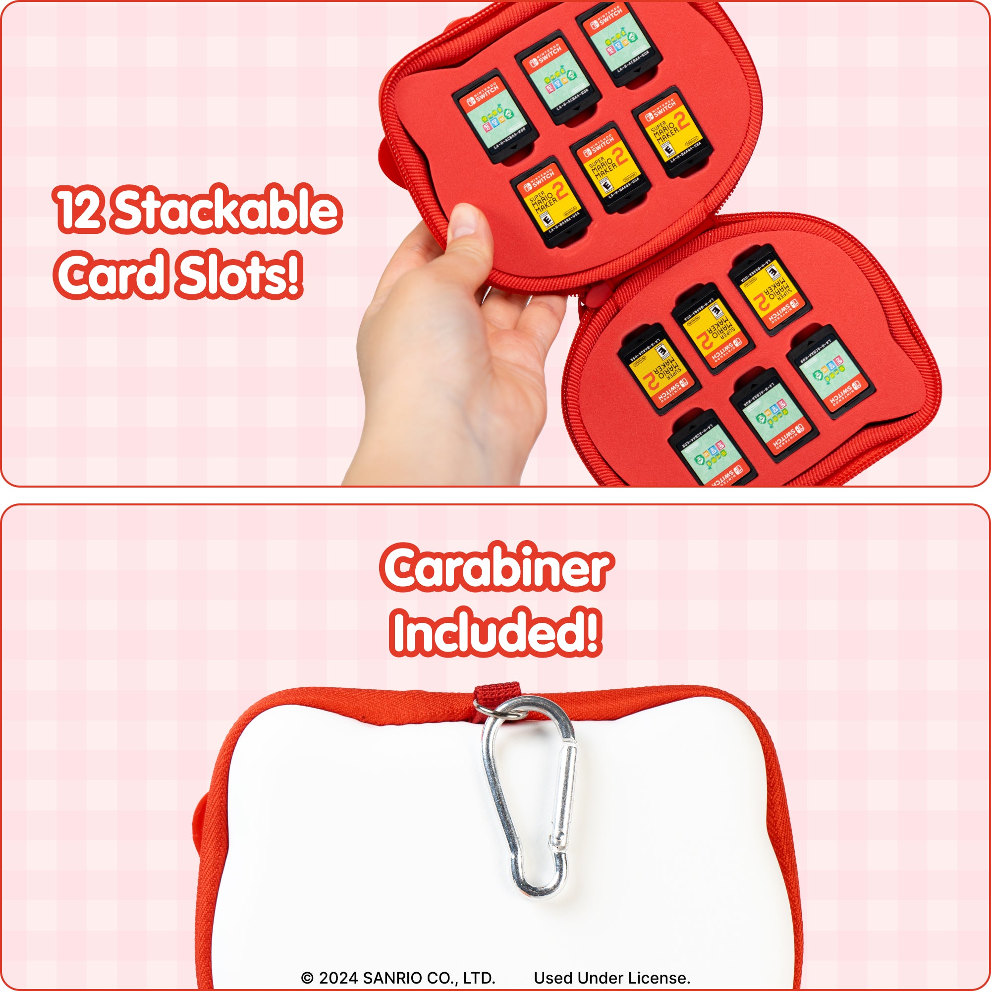 Hello Kitty Nintendo Switch Cartridge Case - Image 4