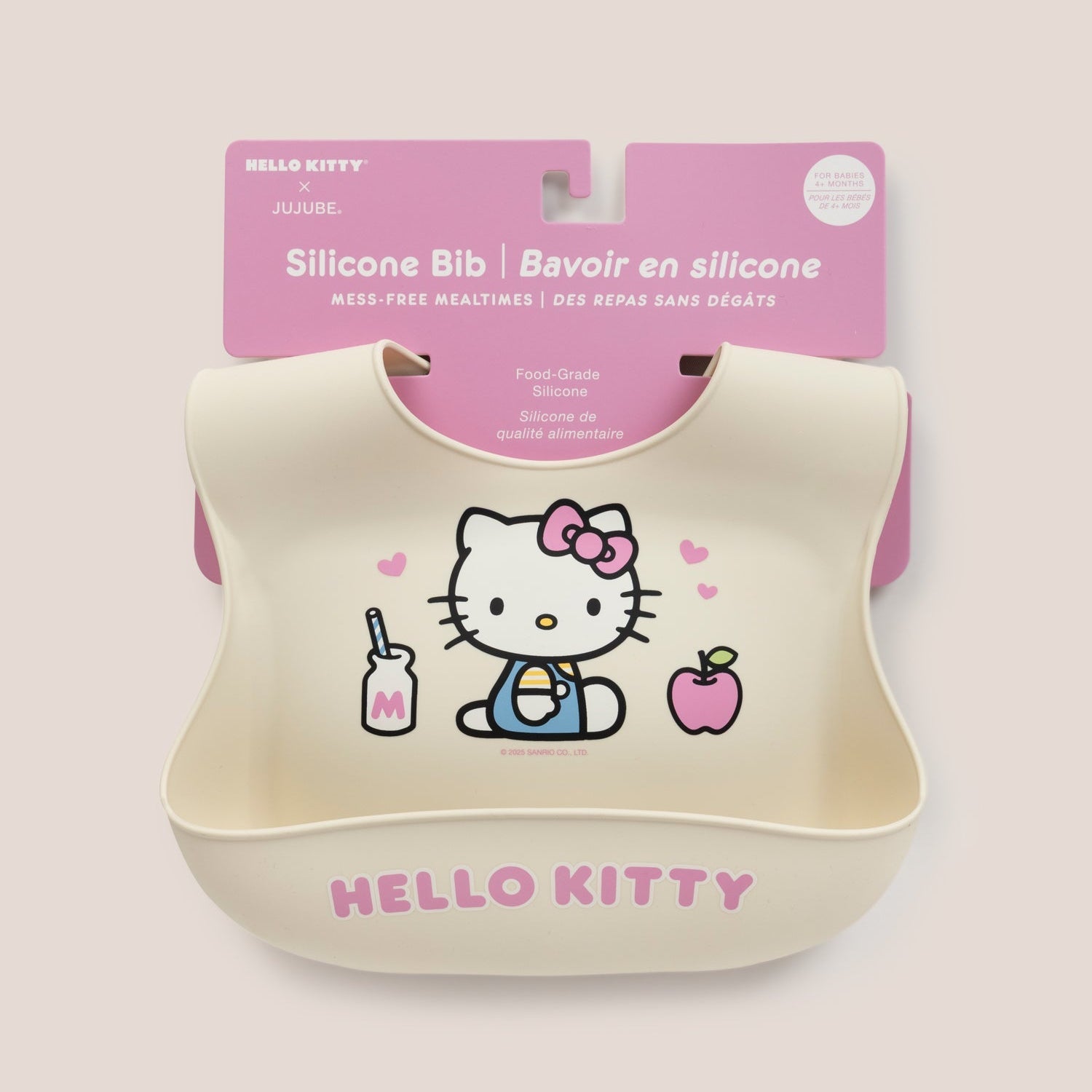 Hello Kitty x JuJuBe Silicone Bib - Image 7