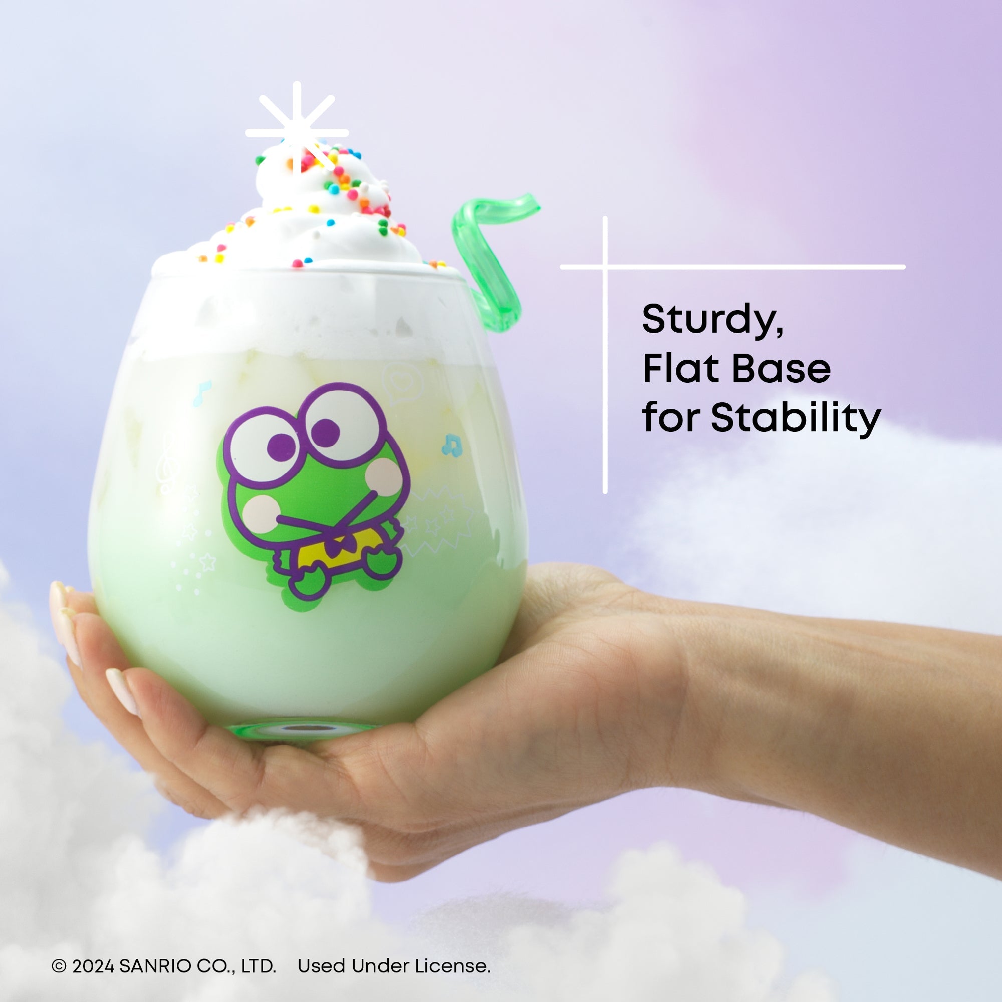 Hello Kitty and Friends Above the Clouds Stemless Glasses (Set of 4) - Image 6