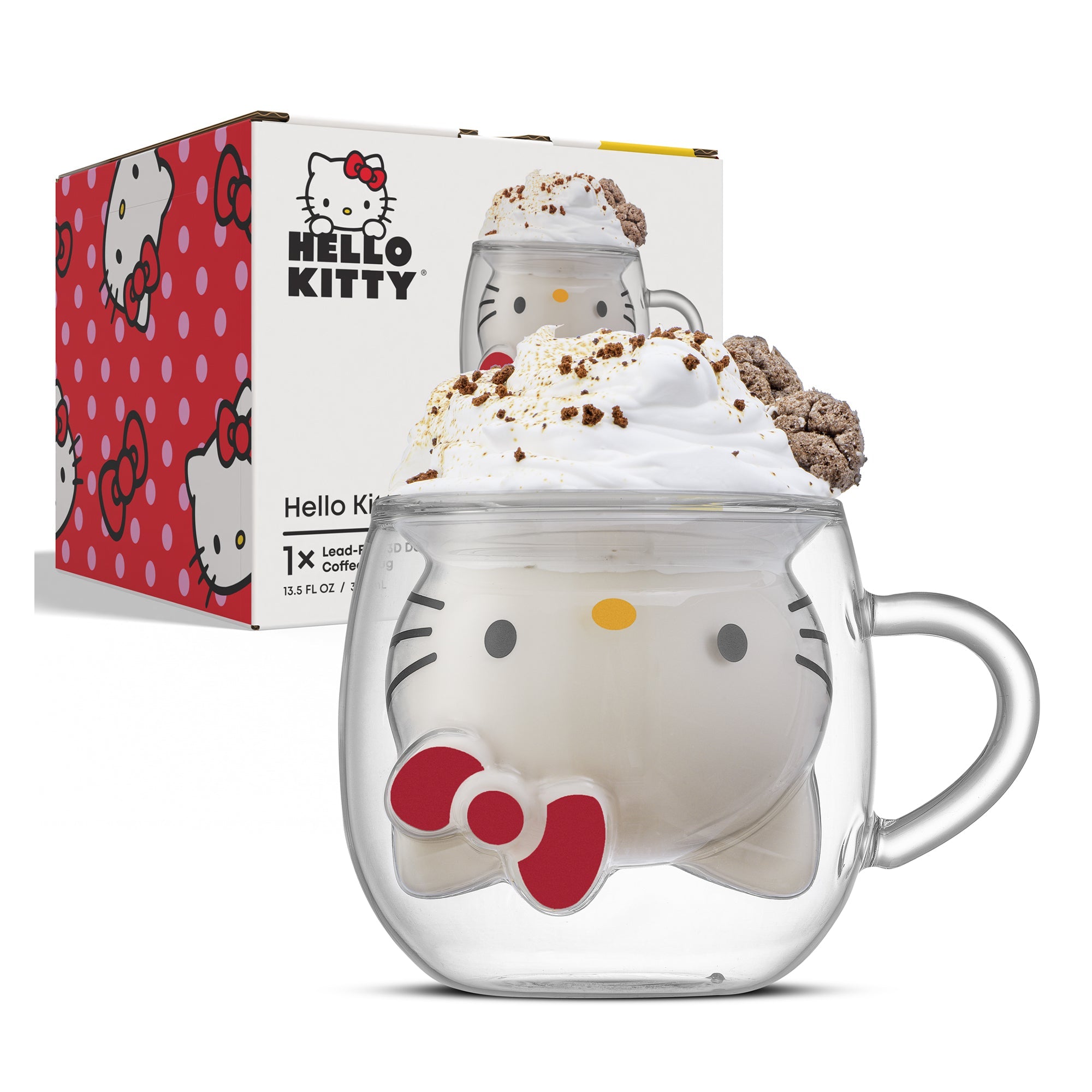 Hello Kitty 3D Double Wall Coffee Mug - Image 8