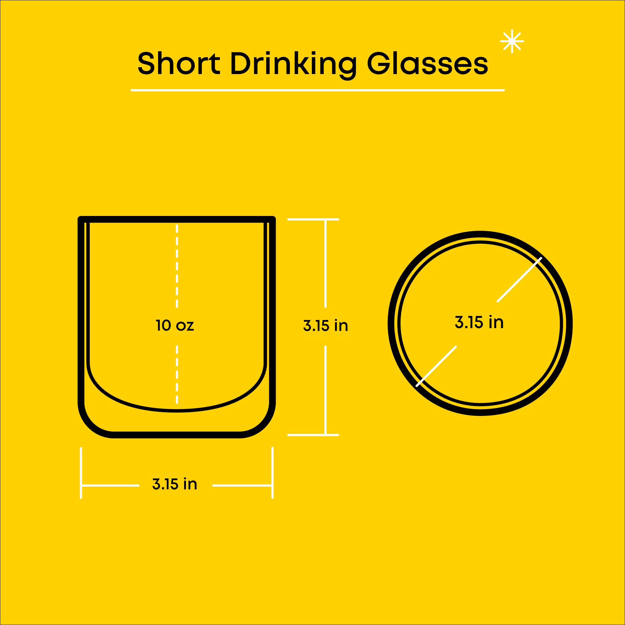 Hello Kitty and Friends Rainbow Short Drinking Glasses (Set of 4) - Image 7