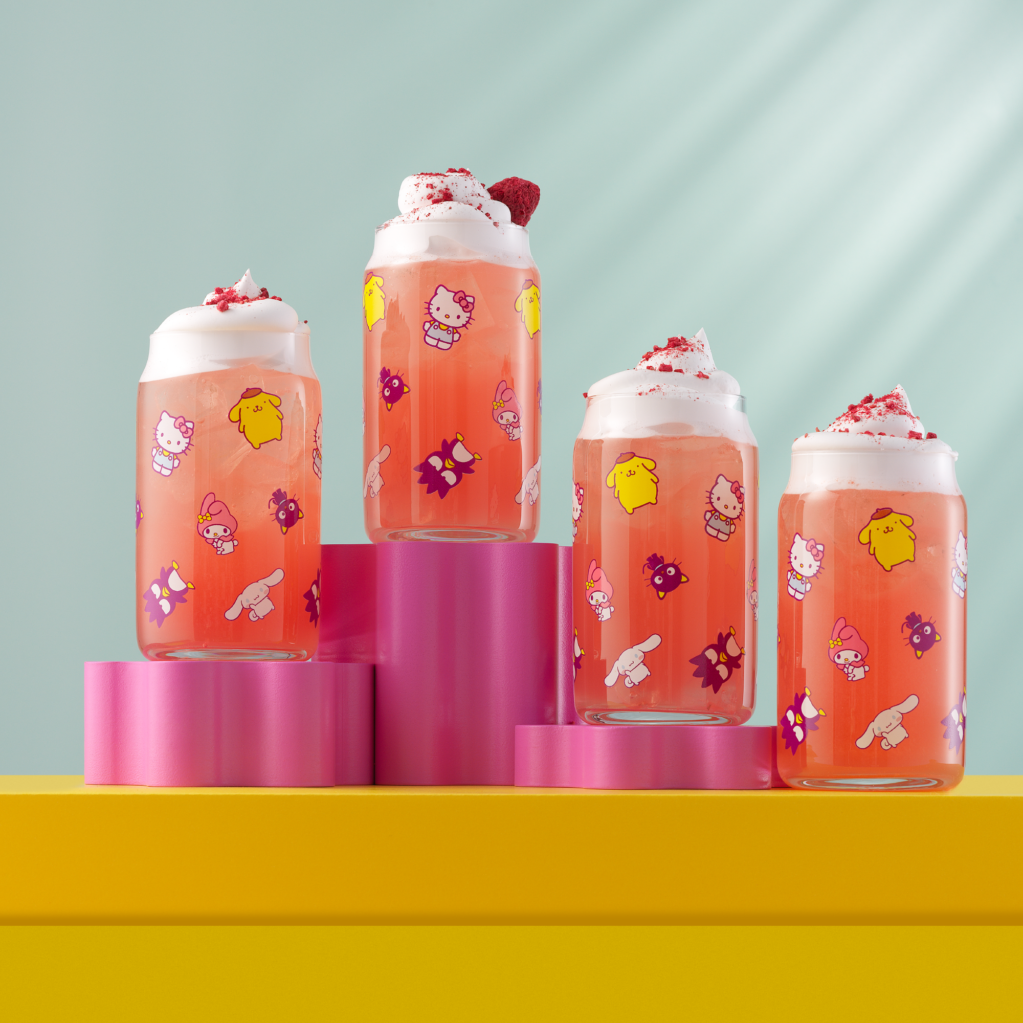 Hello Kitty and Friends Daydream Tumbler Glasses - Image 2