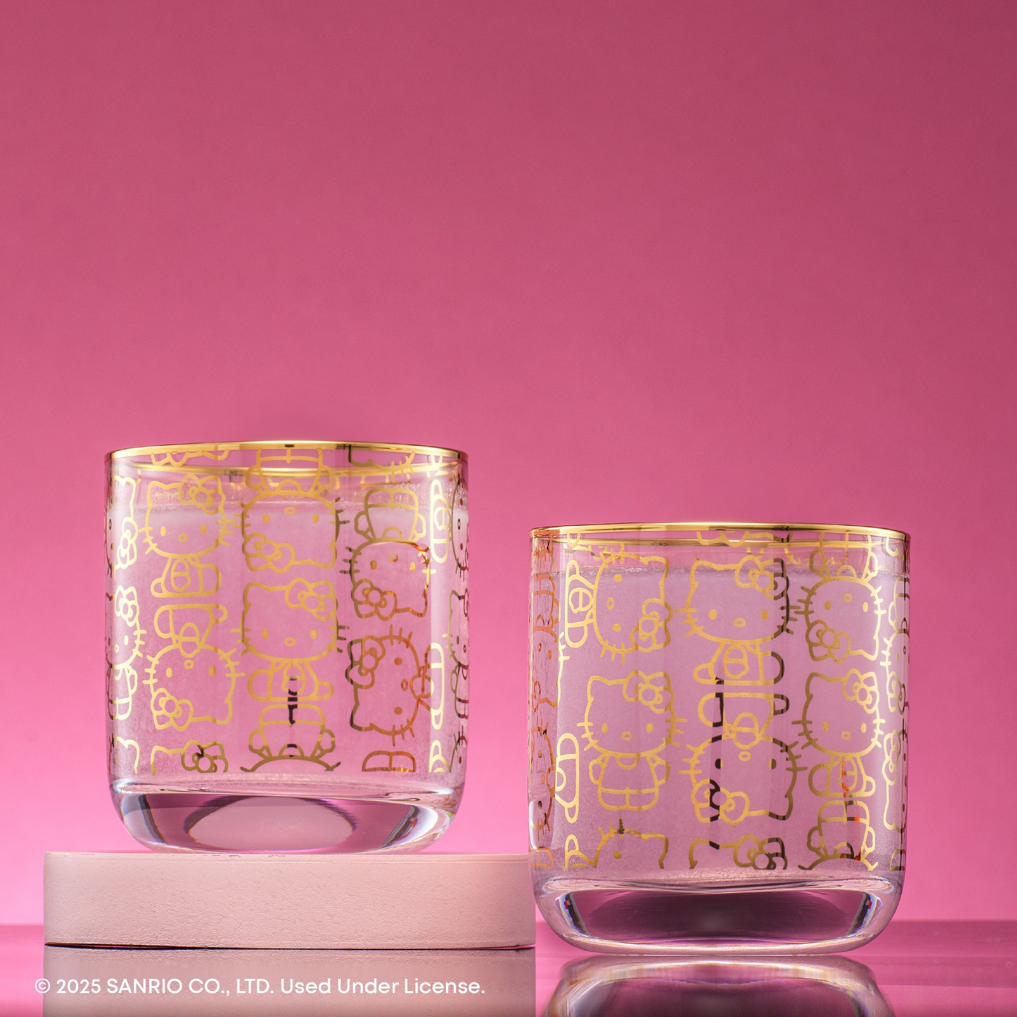 Hello Kitty Charmed Short Drinking Glasses (Set of 2) - Image 2