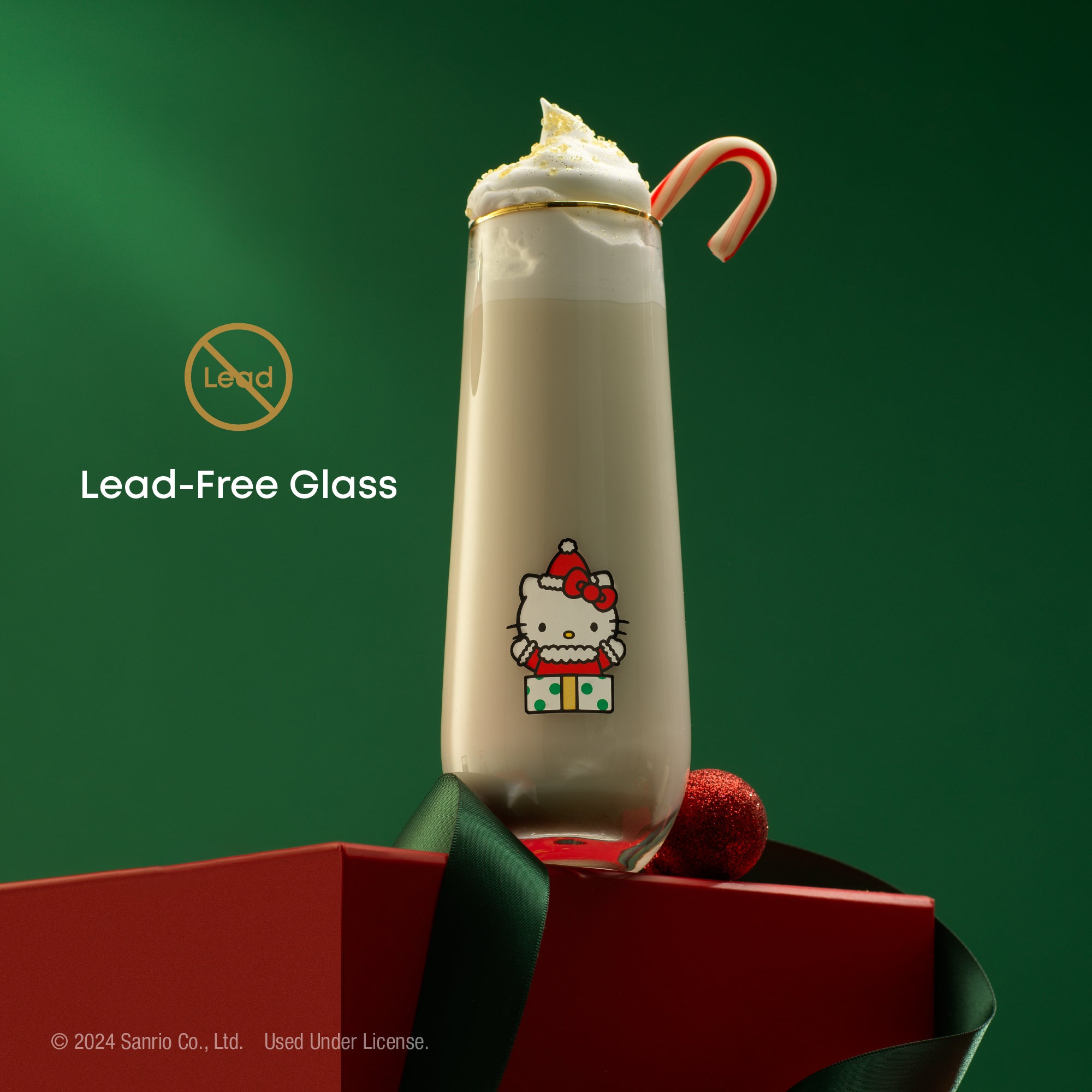 Hello Kitty and Friends Holiday Stemless Flutes - Image 3