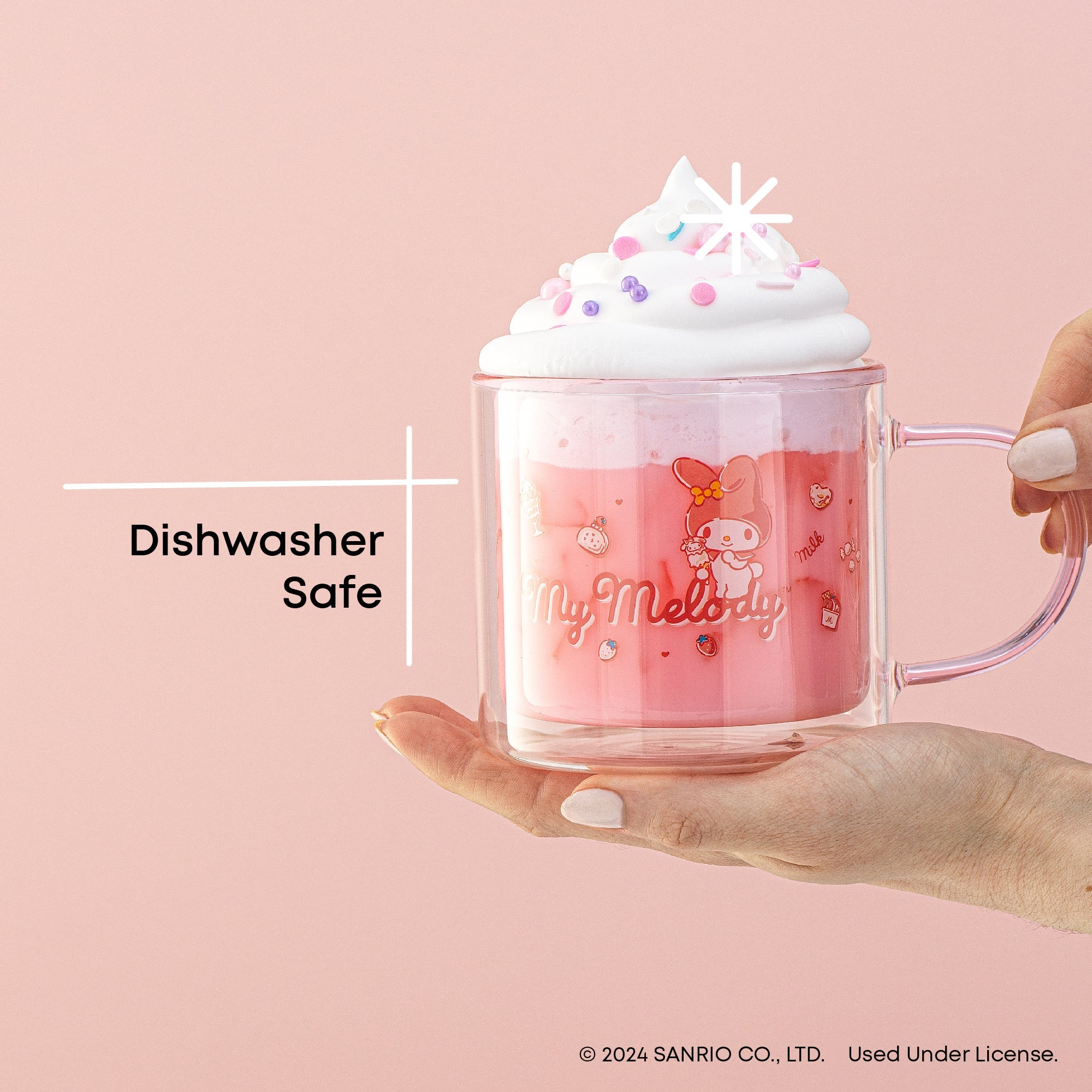 My Melody Double Wall Coffee Mug - Image 4