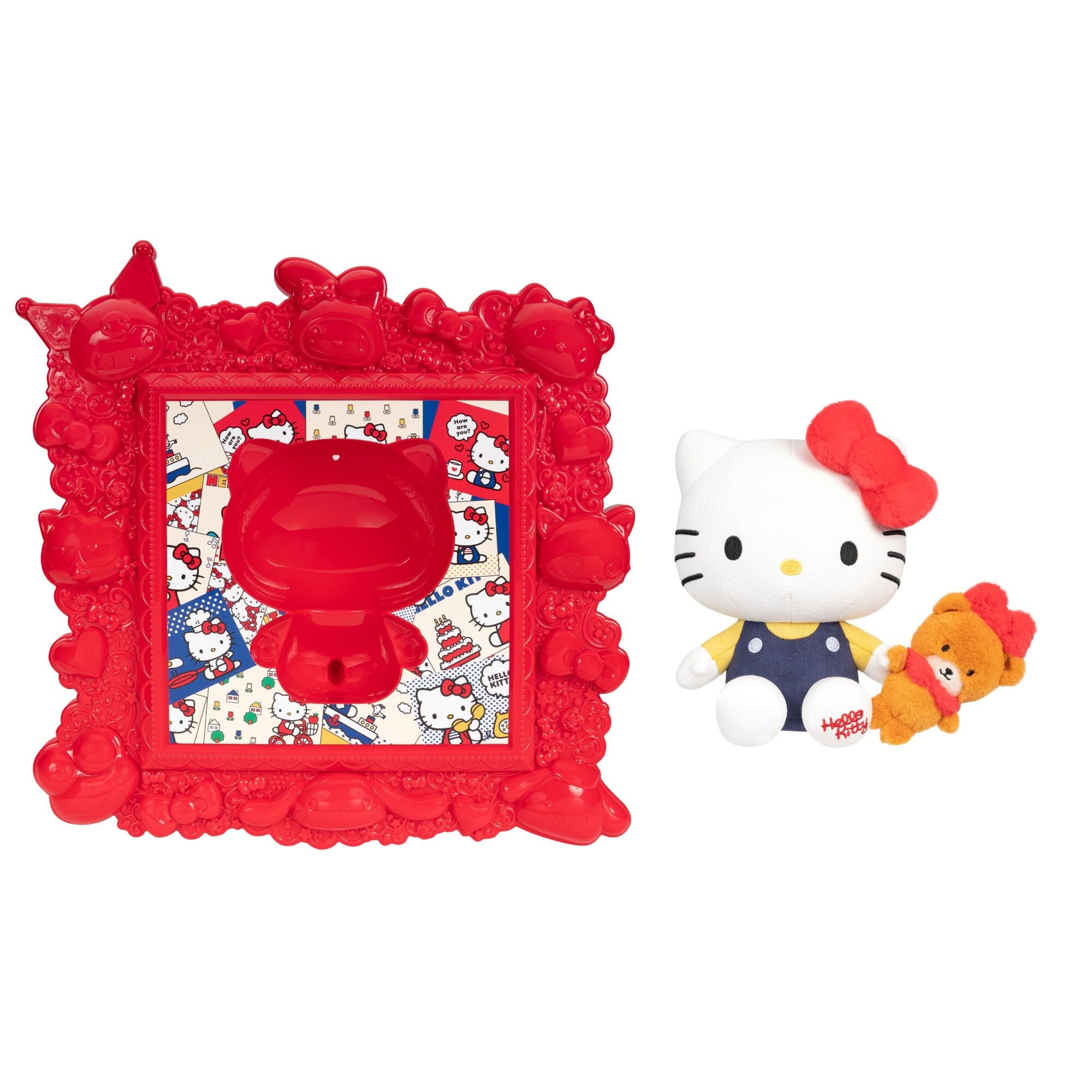 Hello Kitty & Tiny Chum Plush Besties 3D Display Frame - Image 4