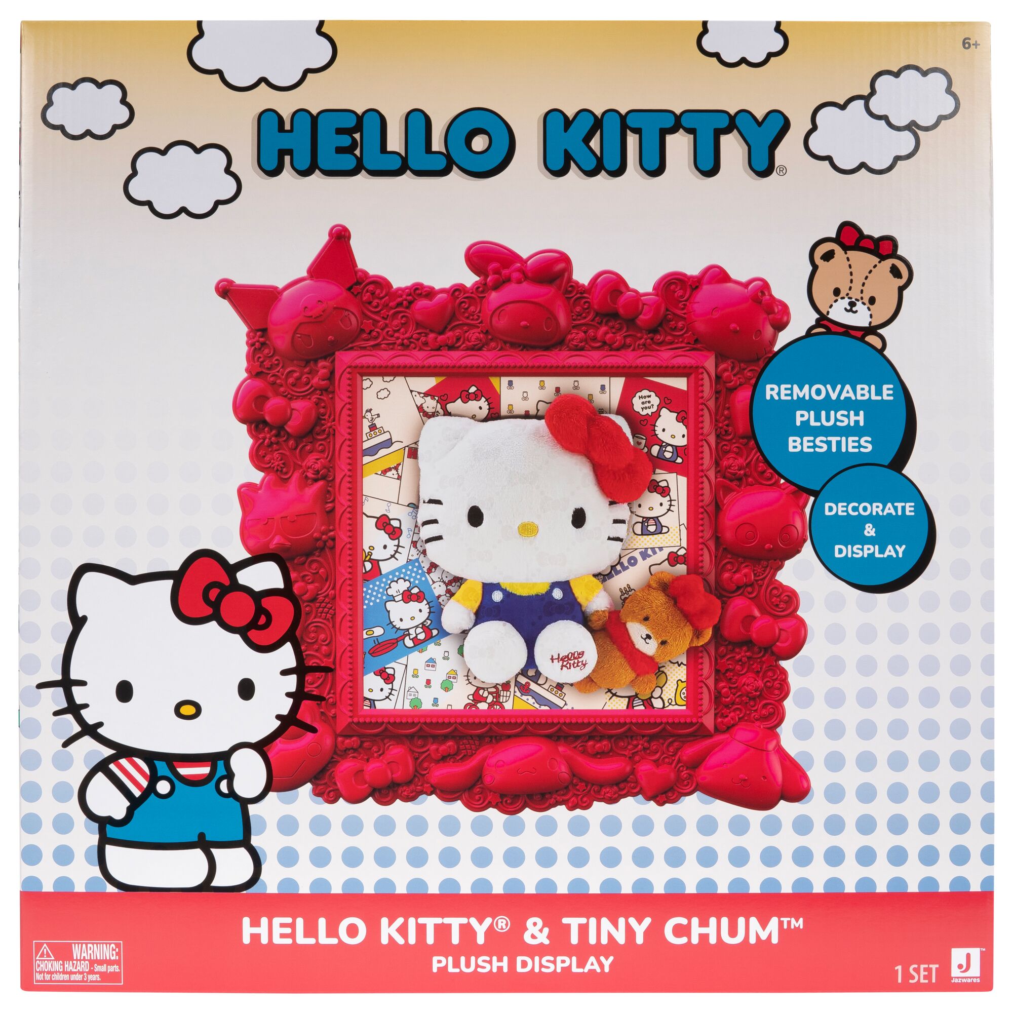 Hello Kitty & Tiny Chum Plush Besties 3D Display Frame - Image 9