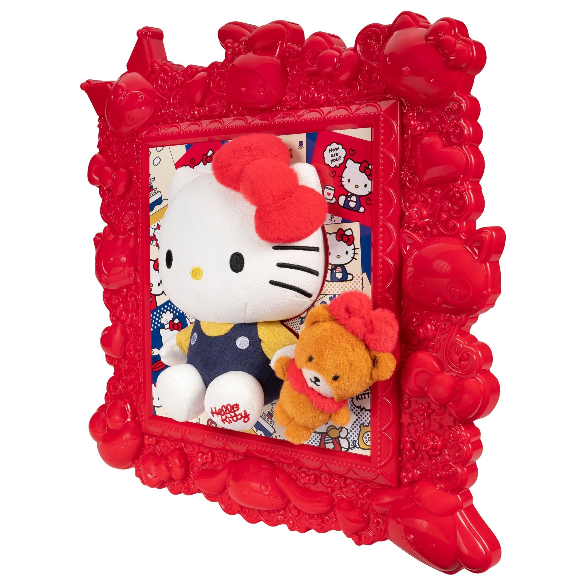 Hello Kitty & Tiny Chum Plush Besties 3D Display Frame - Image 2