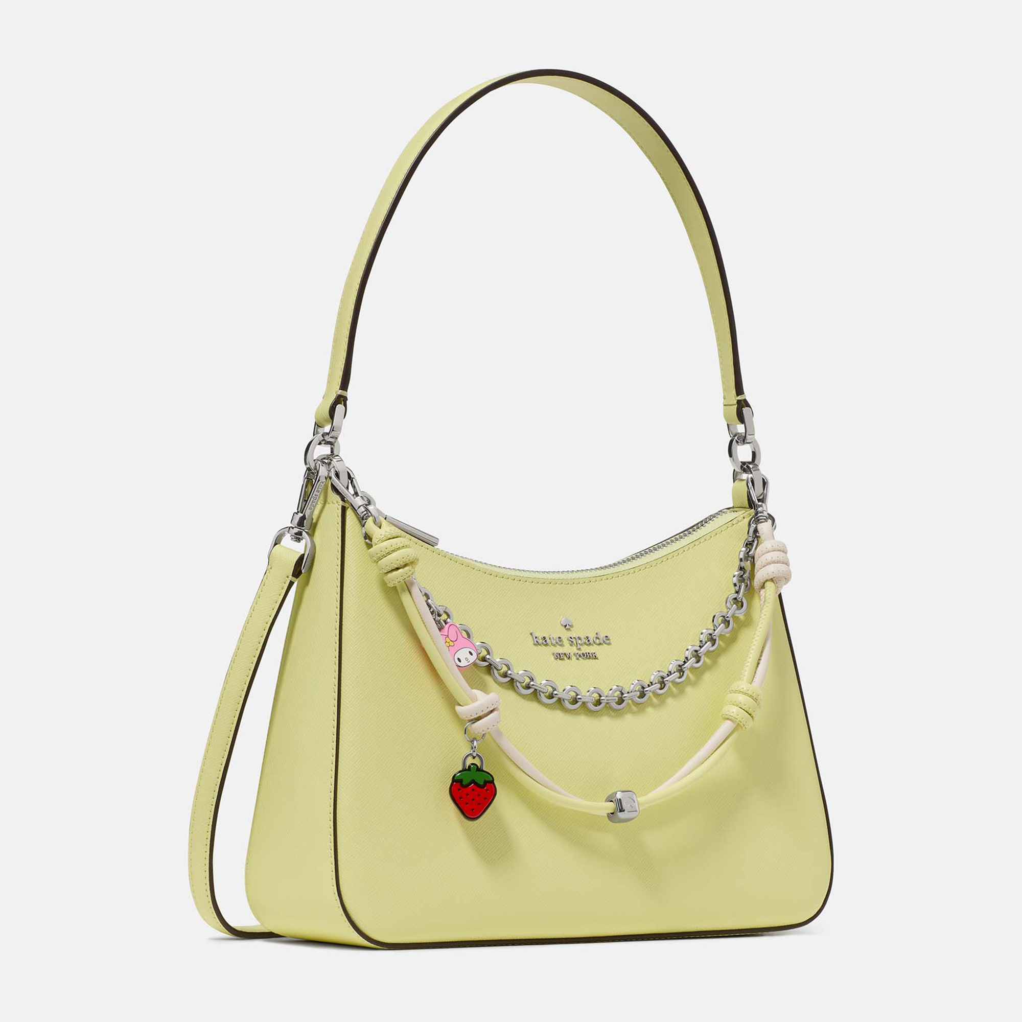 My Melody x Kate Spade New York Margot Convertible Shoulder Bag (Yellow) - Image 4