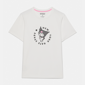 Kuromi x Kate Spade New York T-Shirt (Fresh White)
