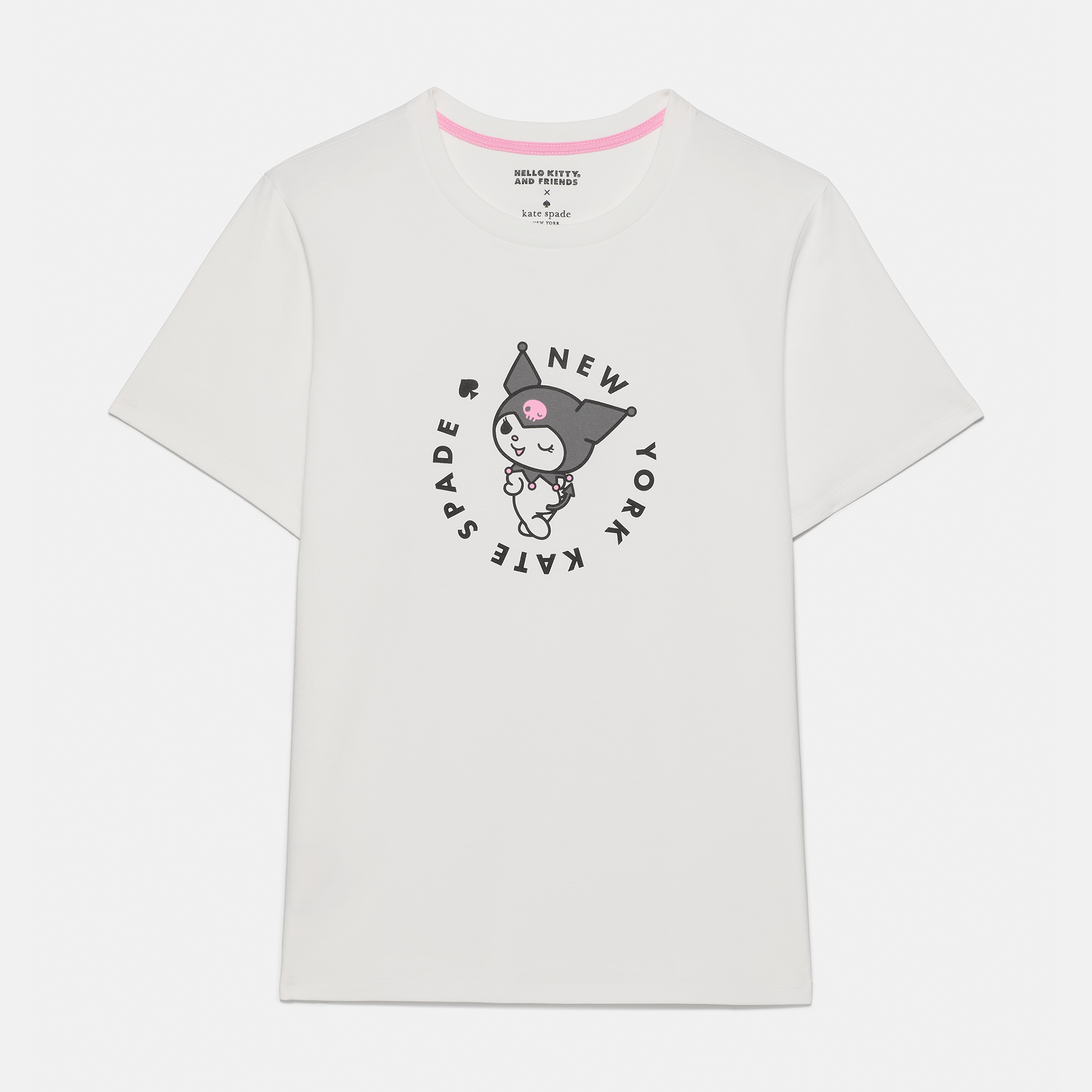 Kuromi x Kate Spade New York T-Shirt (Fresh White)