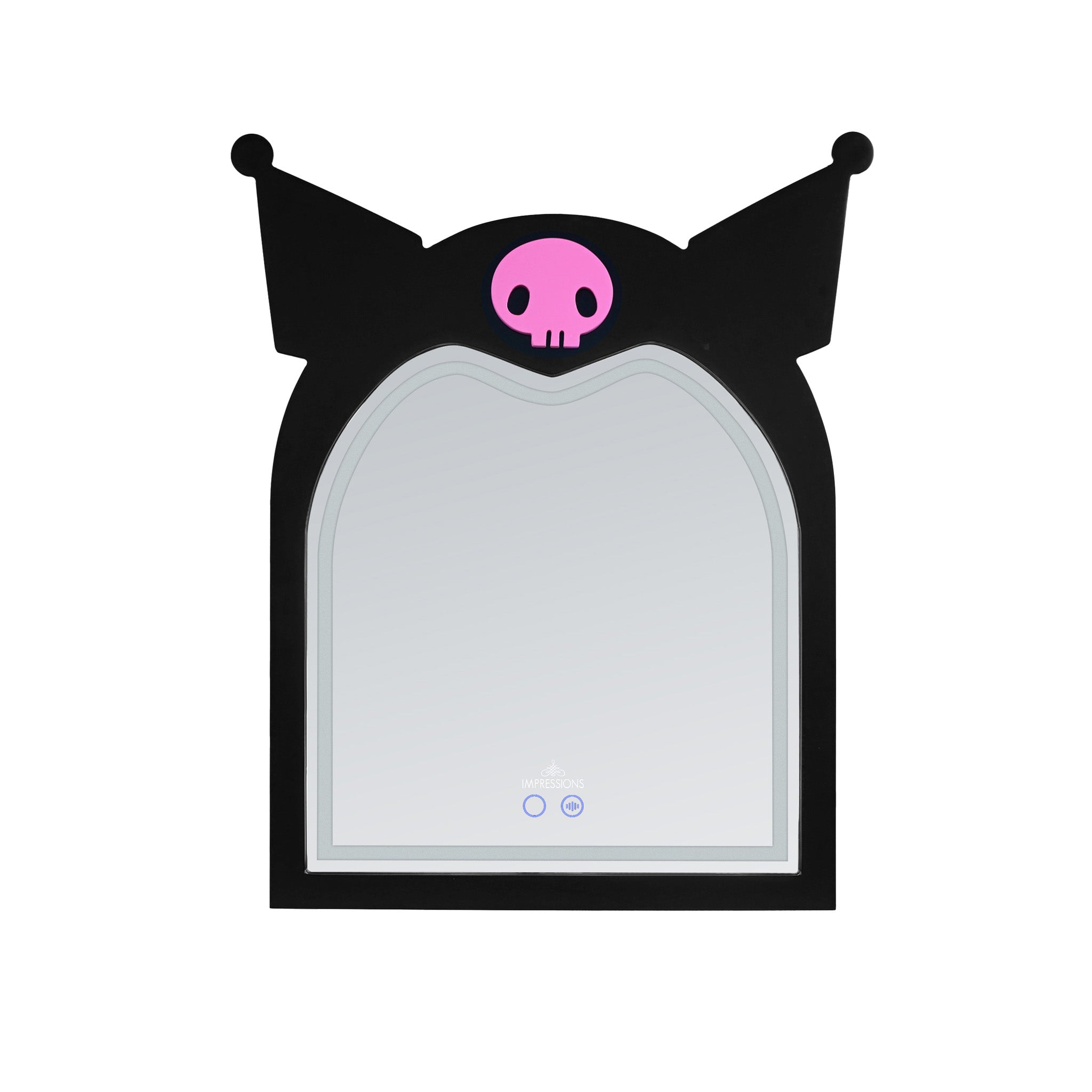 Kuromi x Impressions Vanity Arch RGB Tabletop Mirror - Image 6
