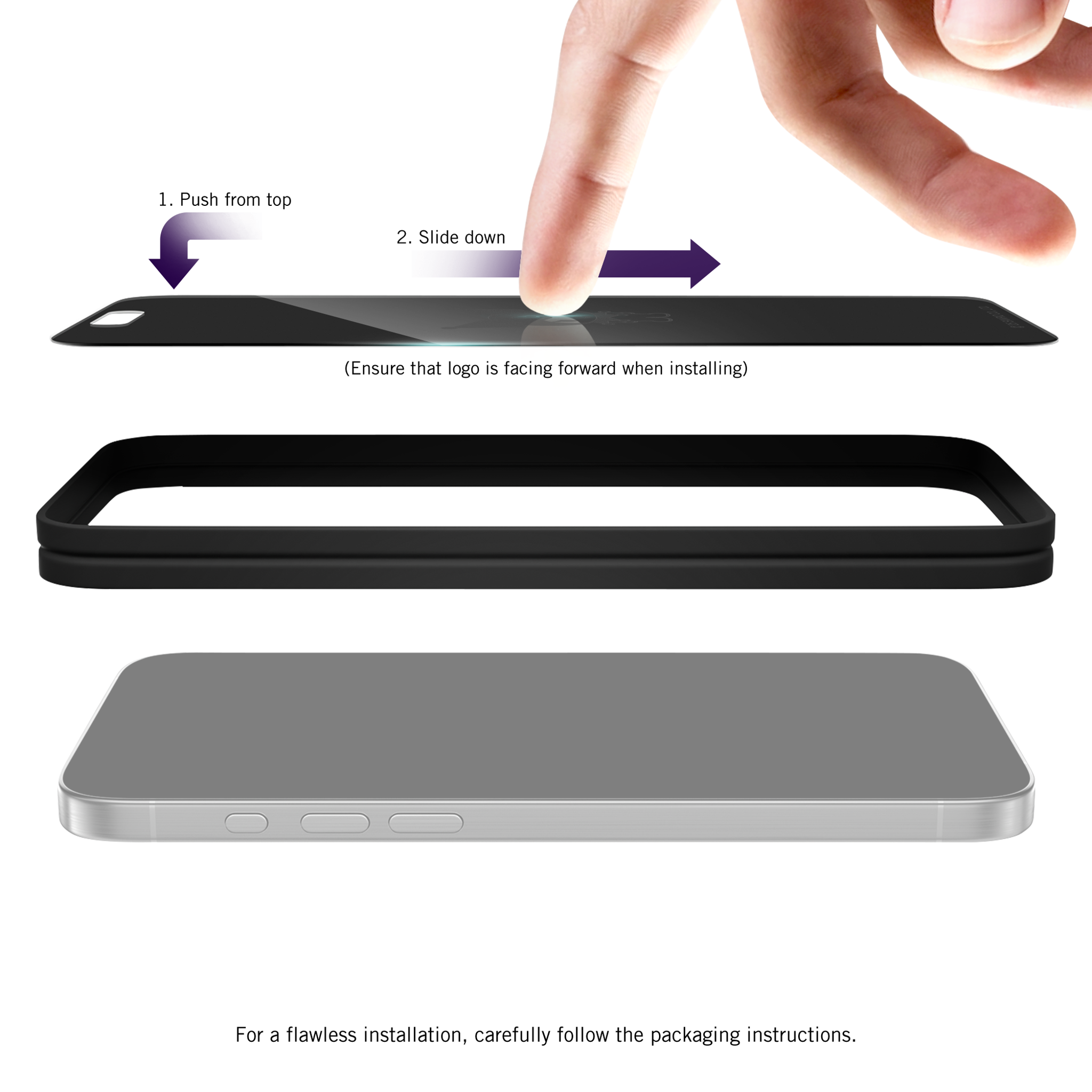 Kuromi x Screen Skinz iPhone Privacy Screen Protector - Image 5