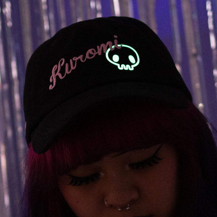 Kuromi x JapanLA Glow-In-The-Dark Anniversary Party Hat - Image 2