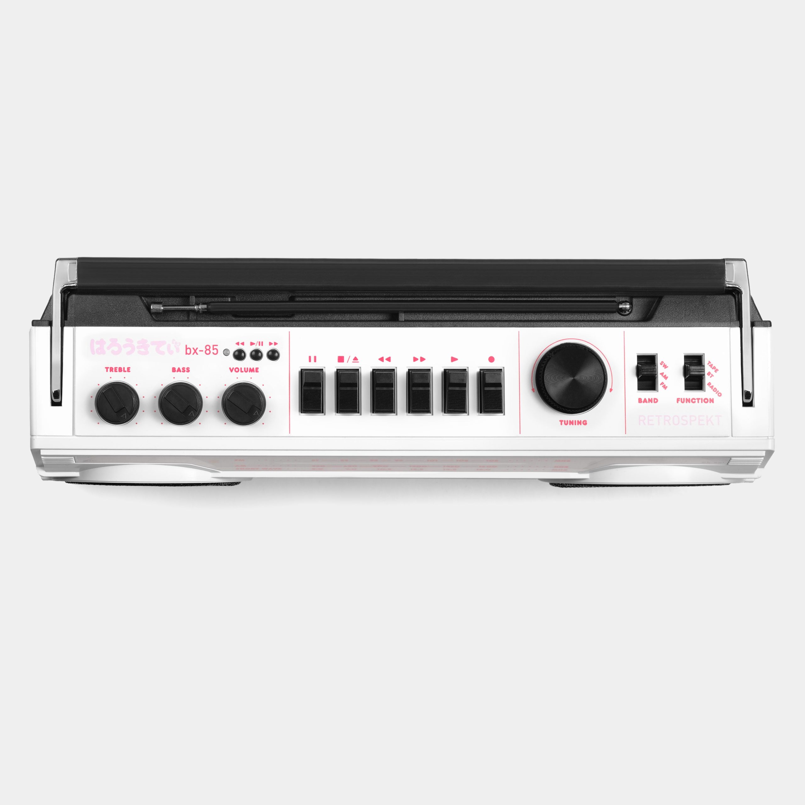 Hello Kitty Strawberry Kawaii BX-85 Bluetooth Cassette Player Boombox - Image 5