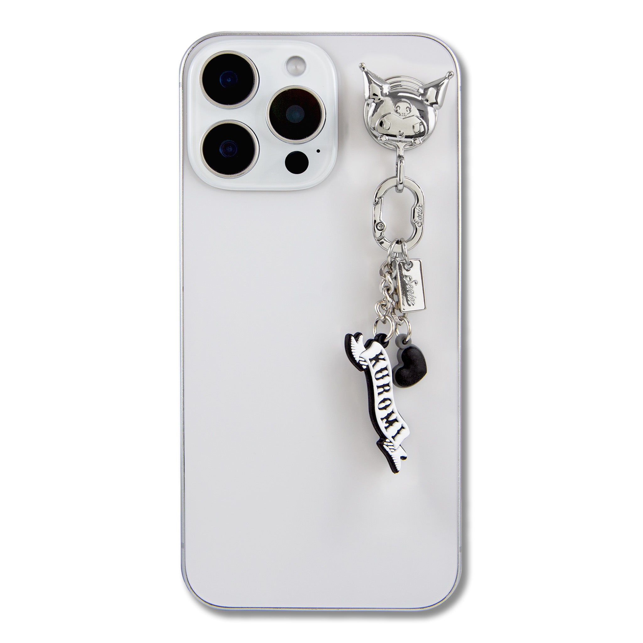 Kuromi x Sonix Adhesive 3-pc Smartphone Charm Set - Image 2