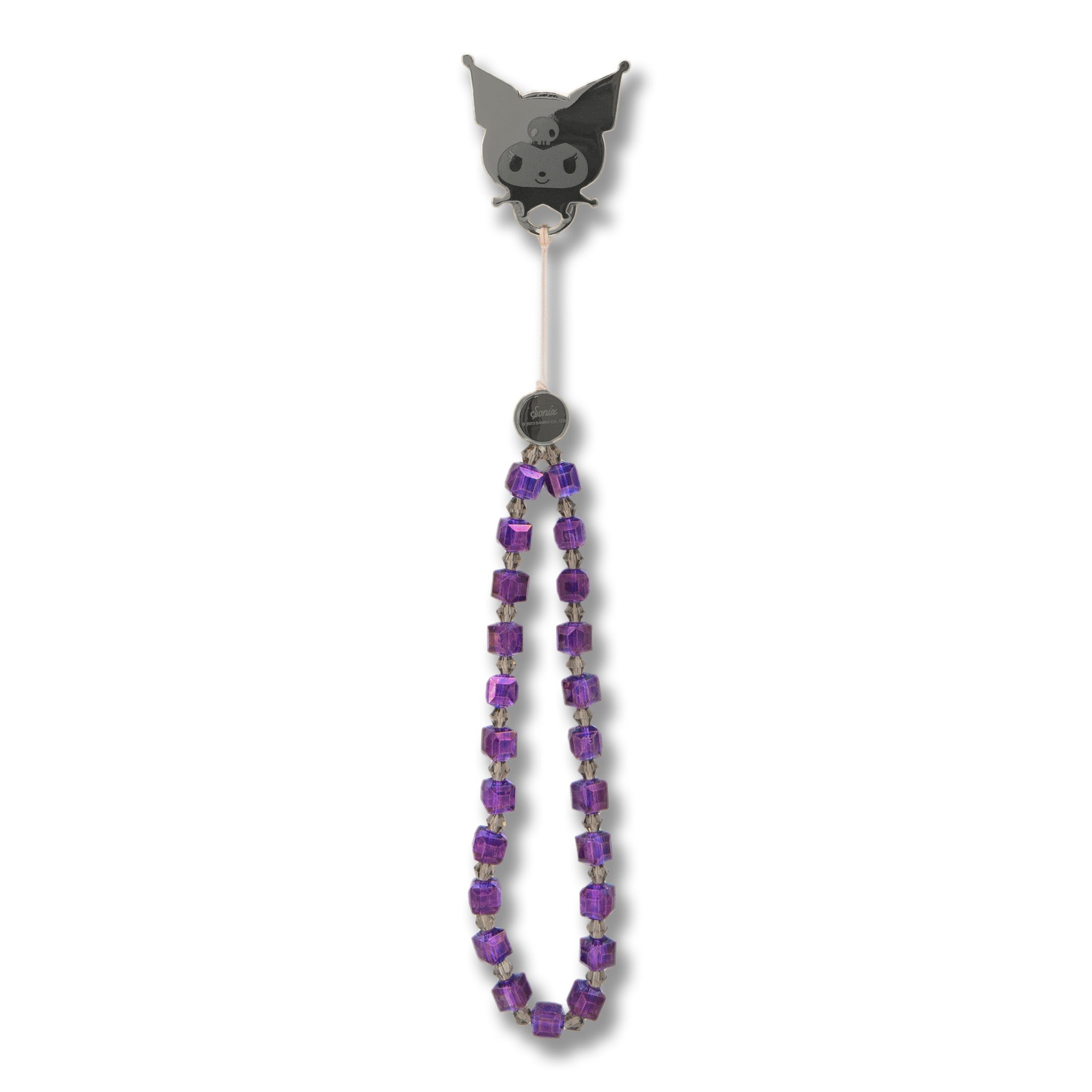 Kuromi x Sonix Beaded Wristlet - Image 4