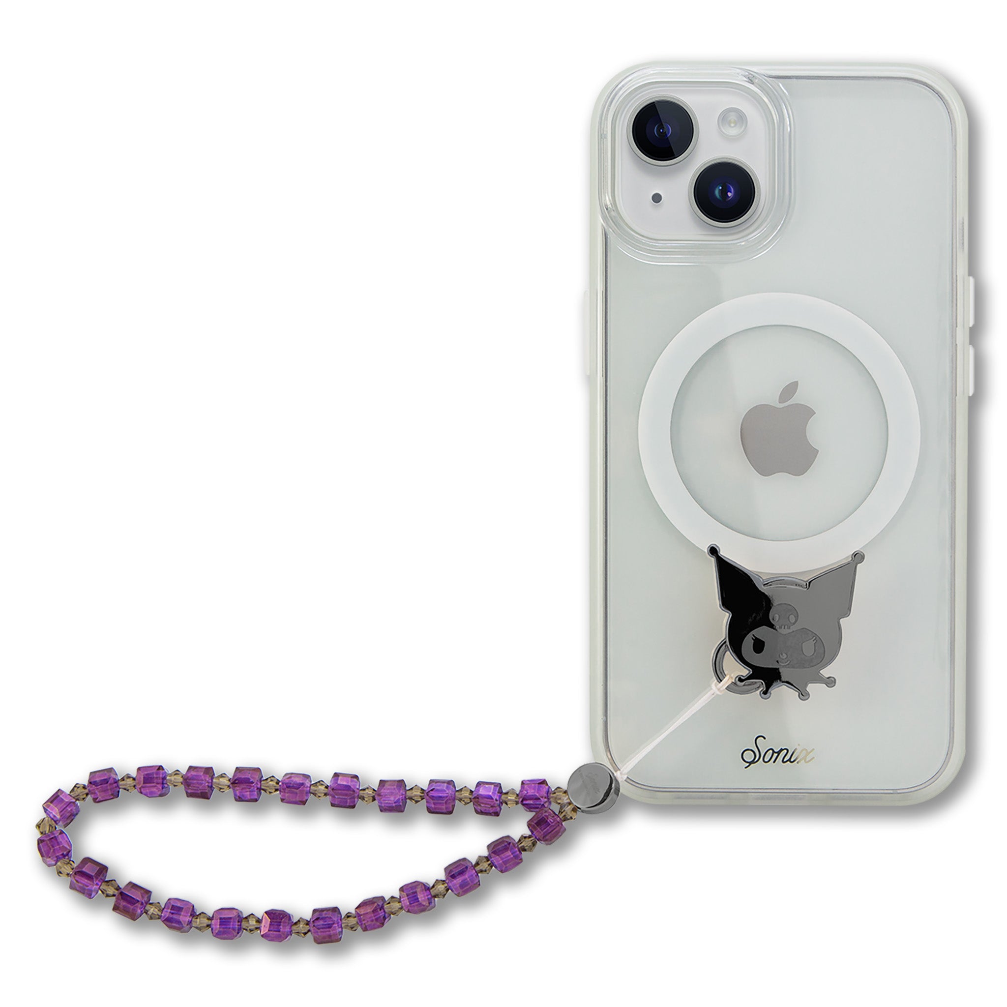 Kuromi x Sonix Beaded Wristlet - Image 3
