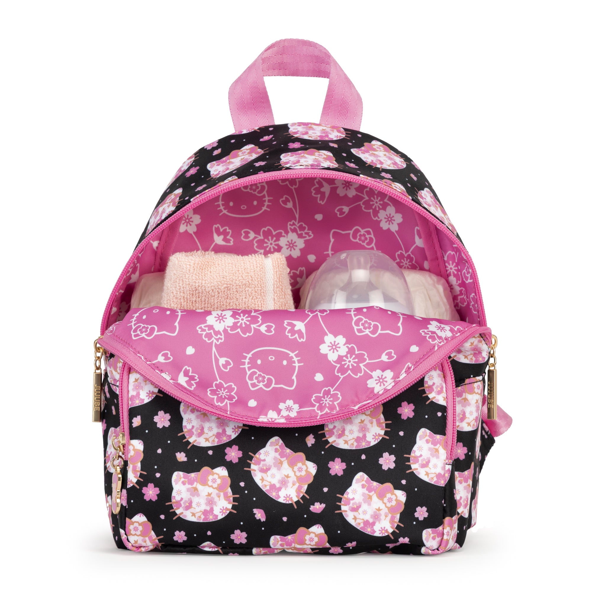 Hello Kitty x JuJuBe Everyday Mini Backpack (Cherry Blossoms) - Image 5